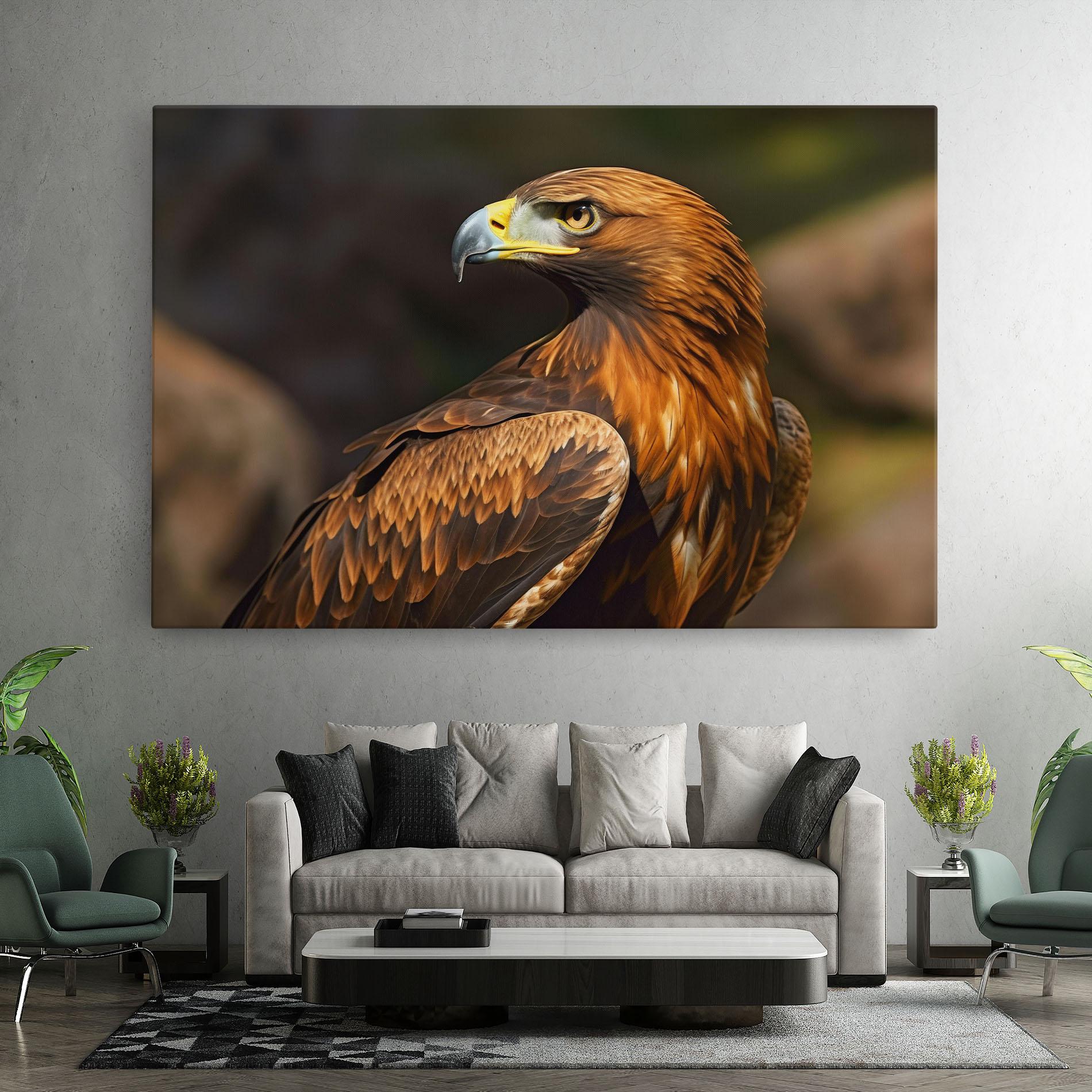Tablou Canvas Brown Eagle mockup 7