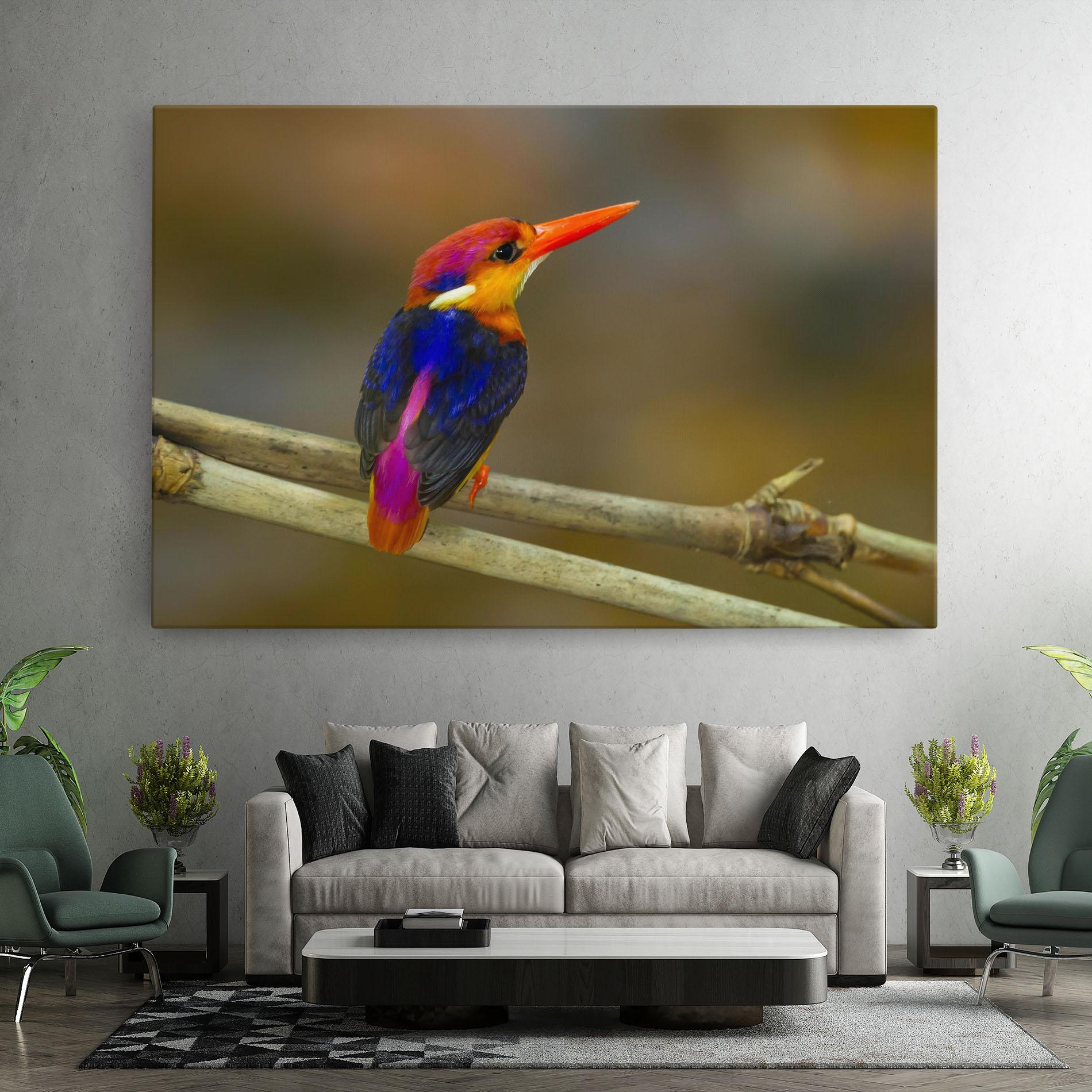 Tablou Canvas Colorful Bird mockup 7