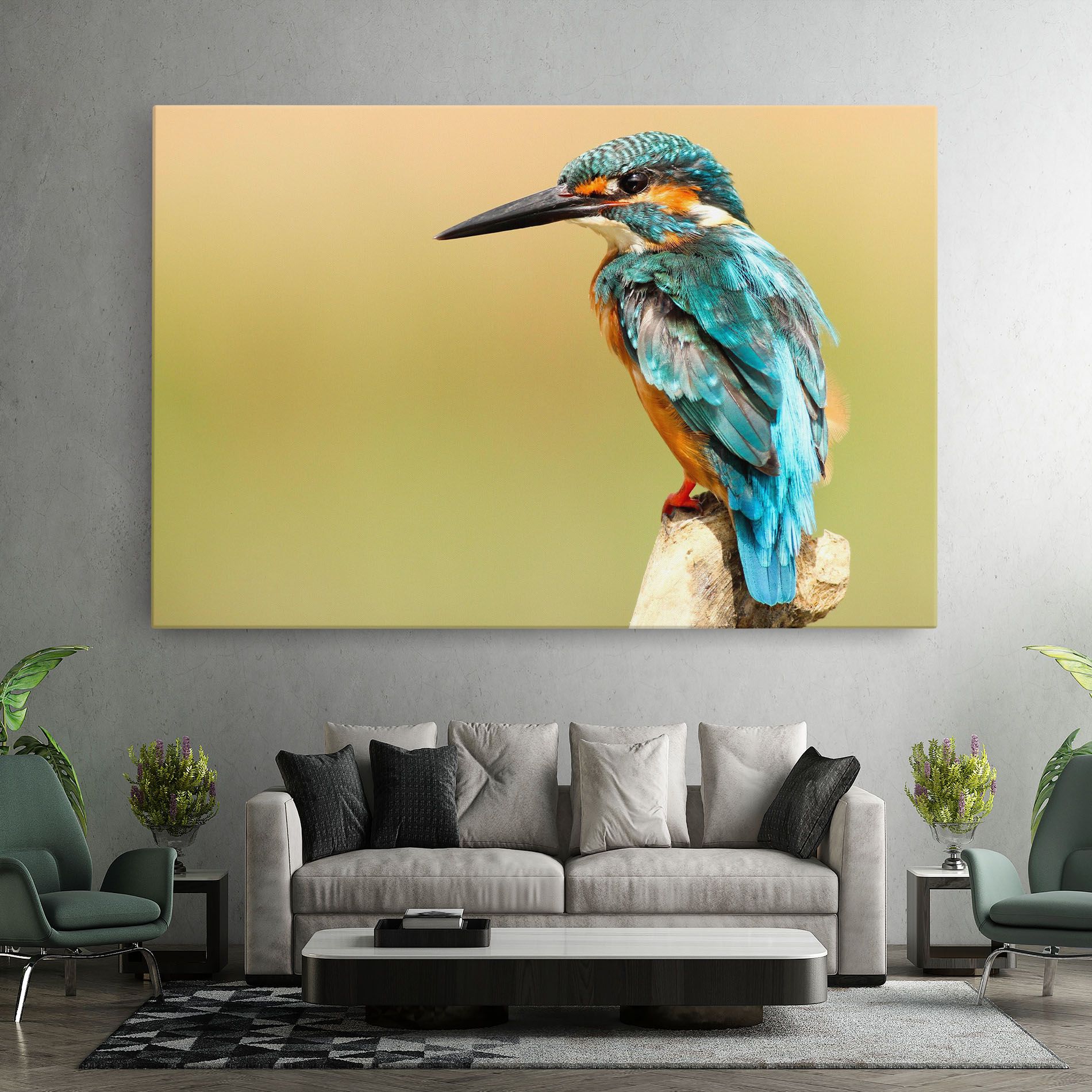 Light Blue Bird mockup 7