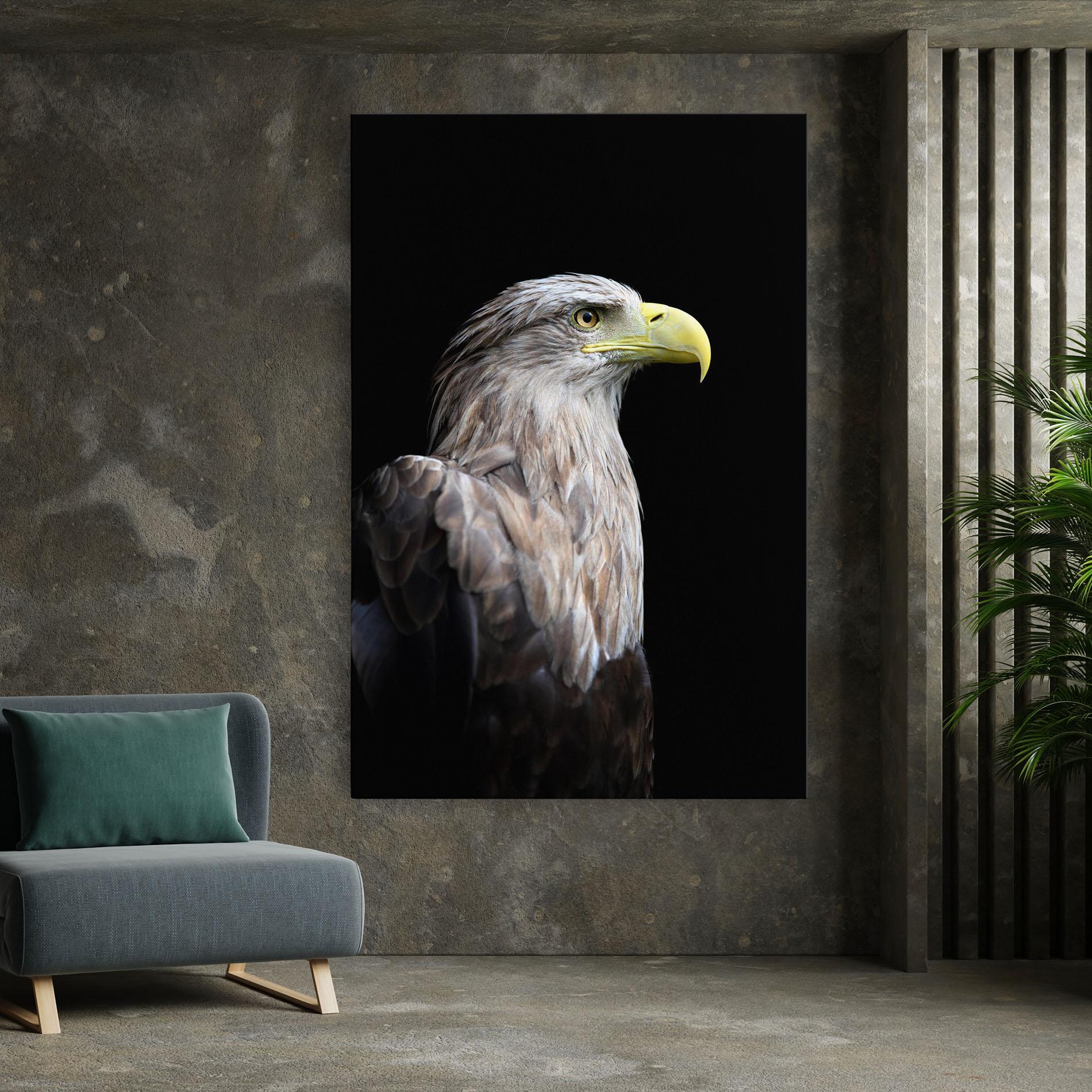 Tablou Canvas Close Up Eagle mockup 7
