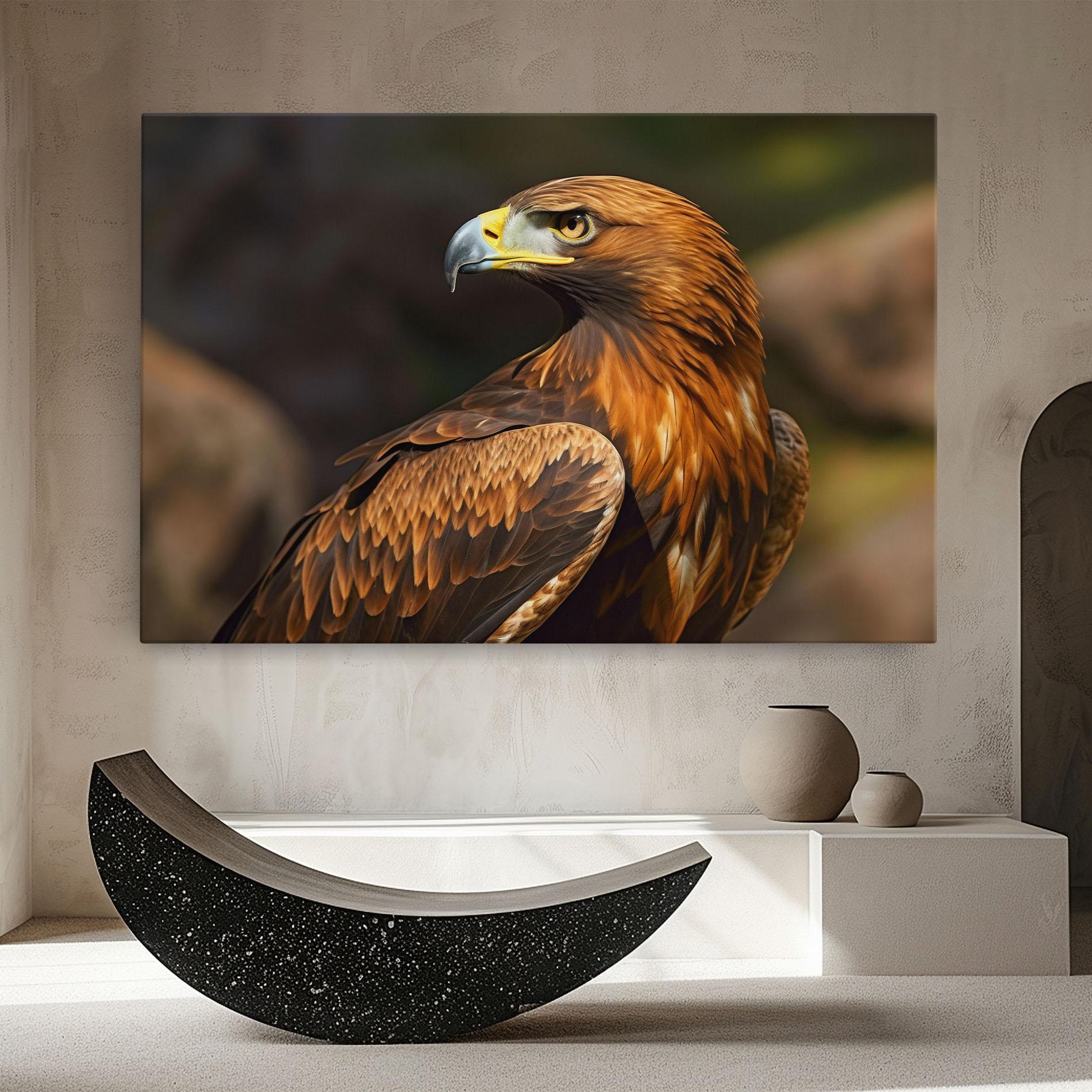 Tablou Canvas Brown Eagle mockup 8