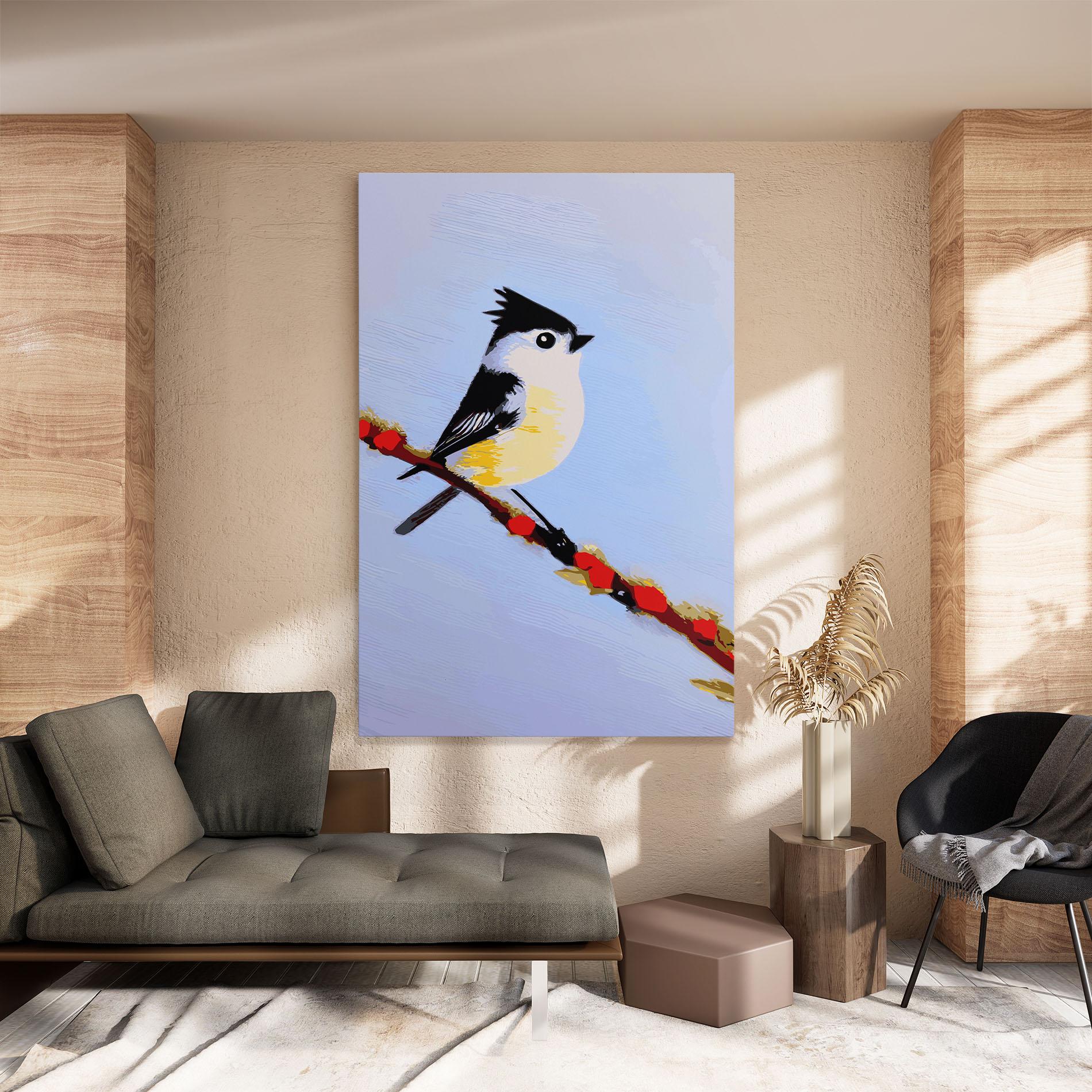 Tablou Canvas Bird Painting mockup 8
