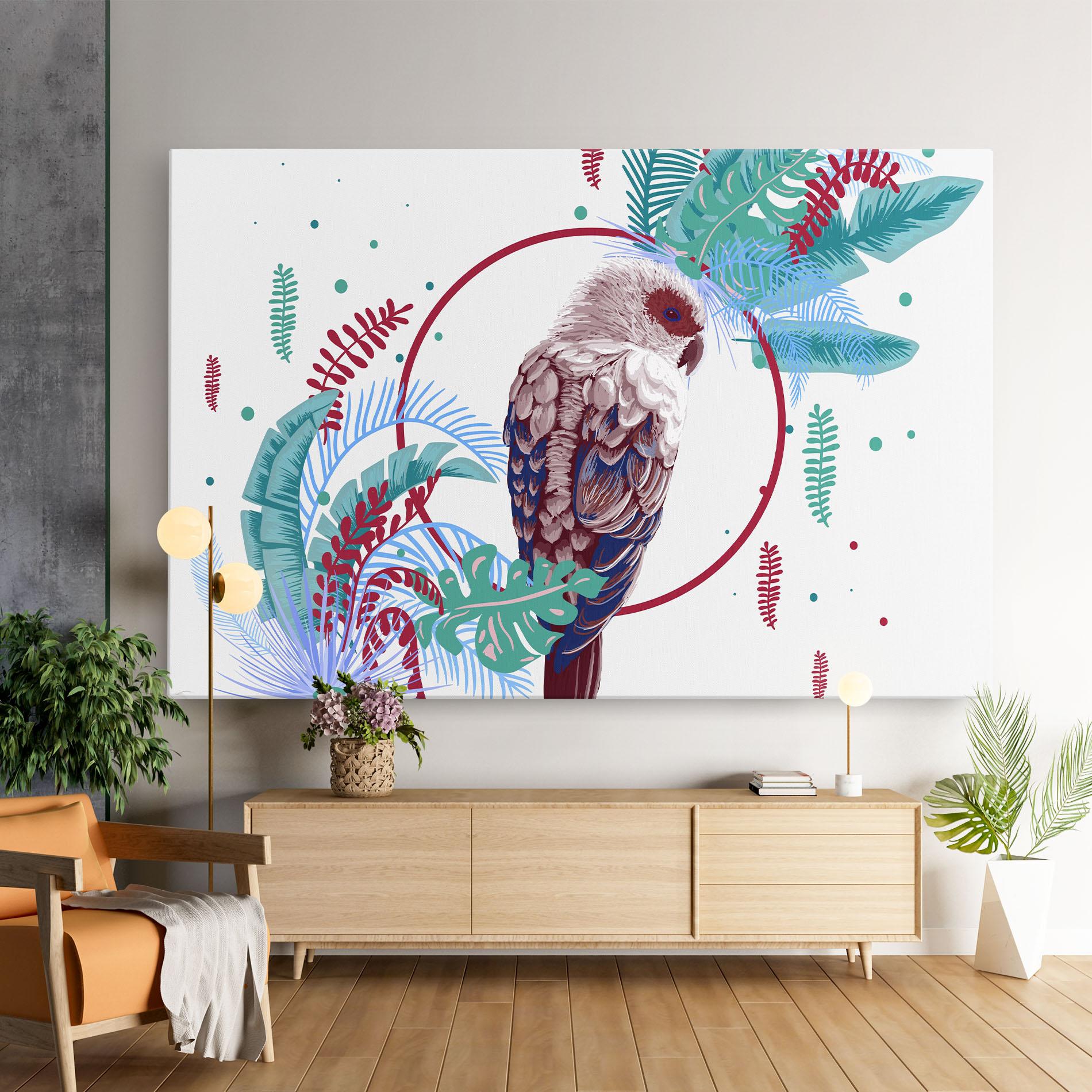 Tablou Canvas Bright Bird mockup 9