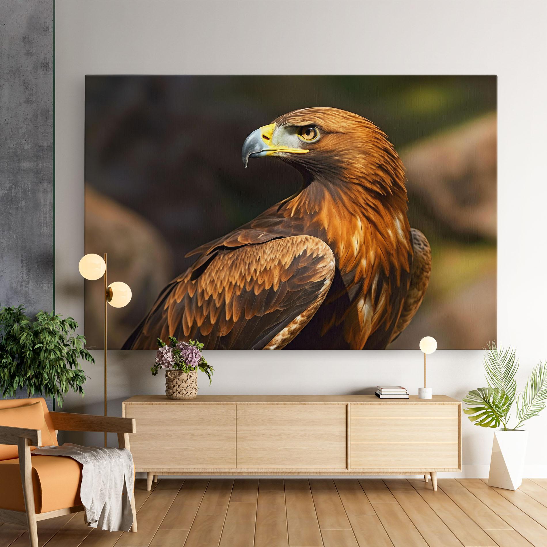 Tablou Canvas Brown Eagle mockup 9