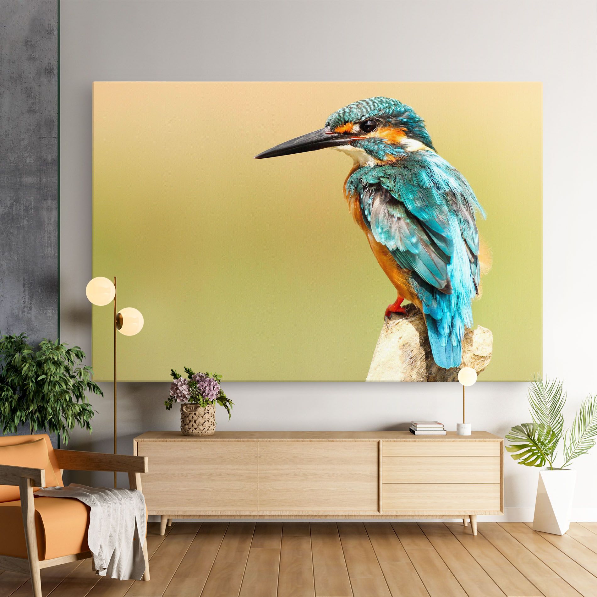 Light Blue Bird mockup 9