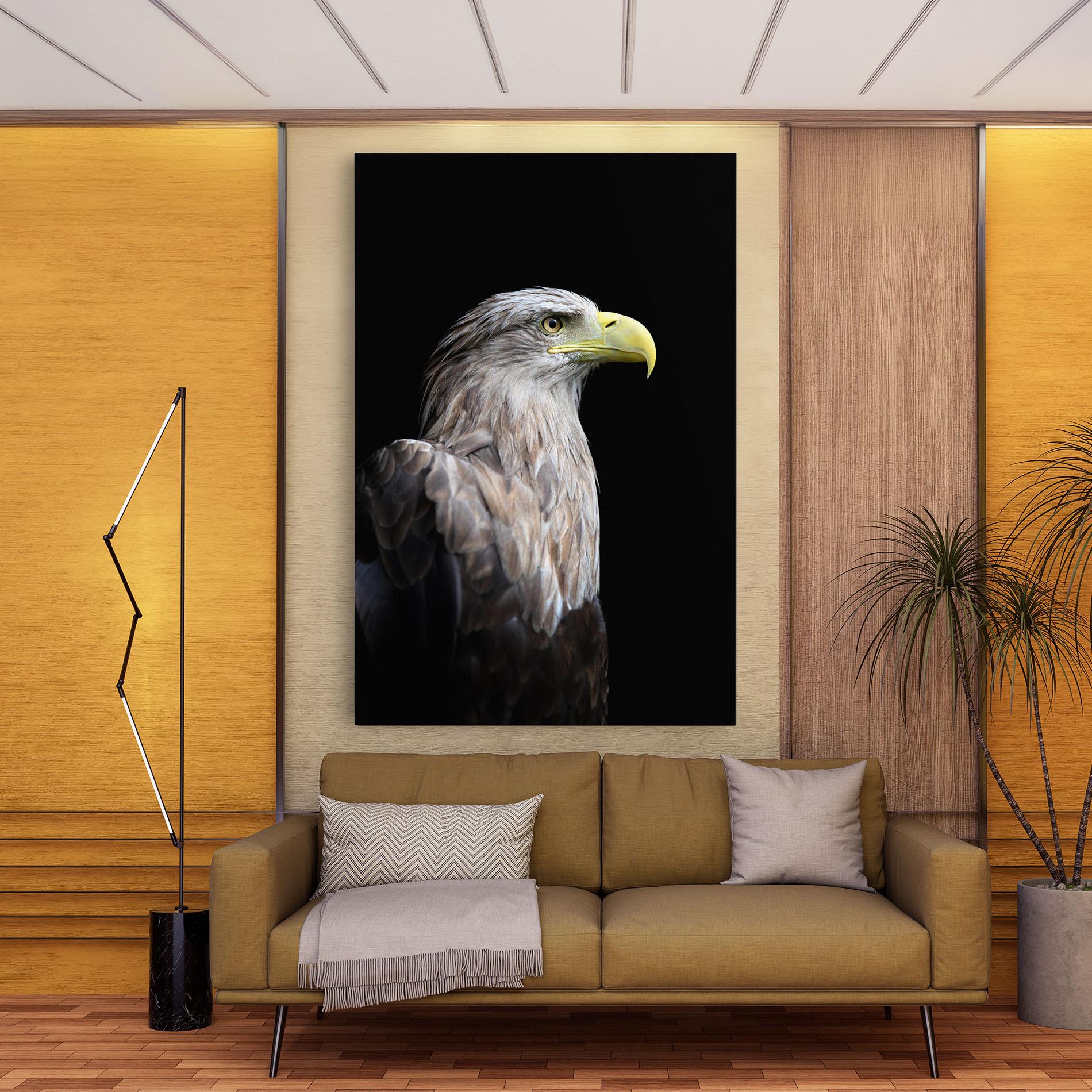 Tablou Canvas Close Up Eagle mockup 9