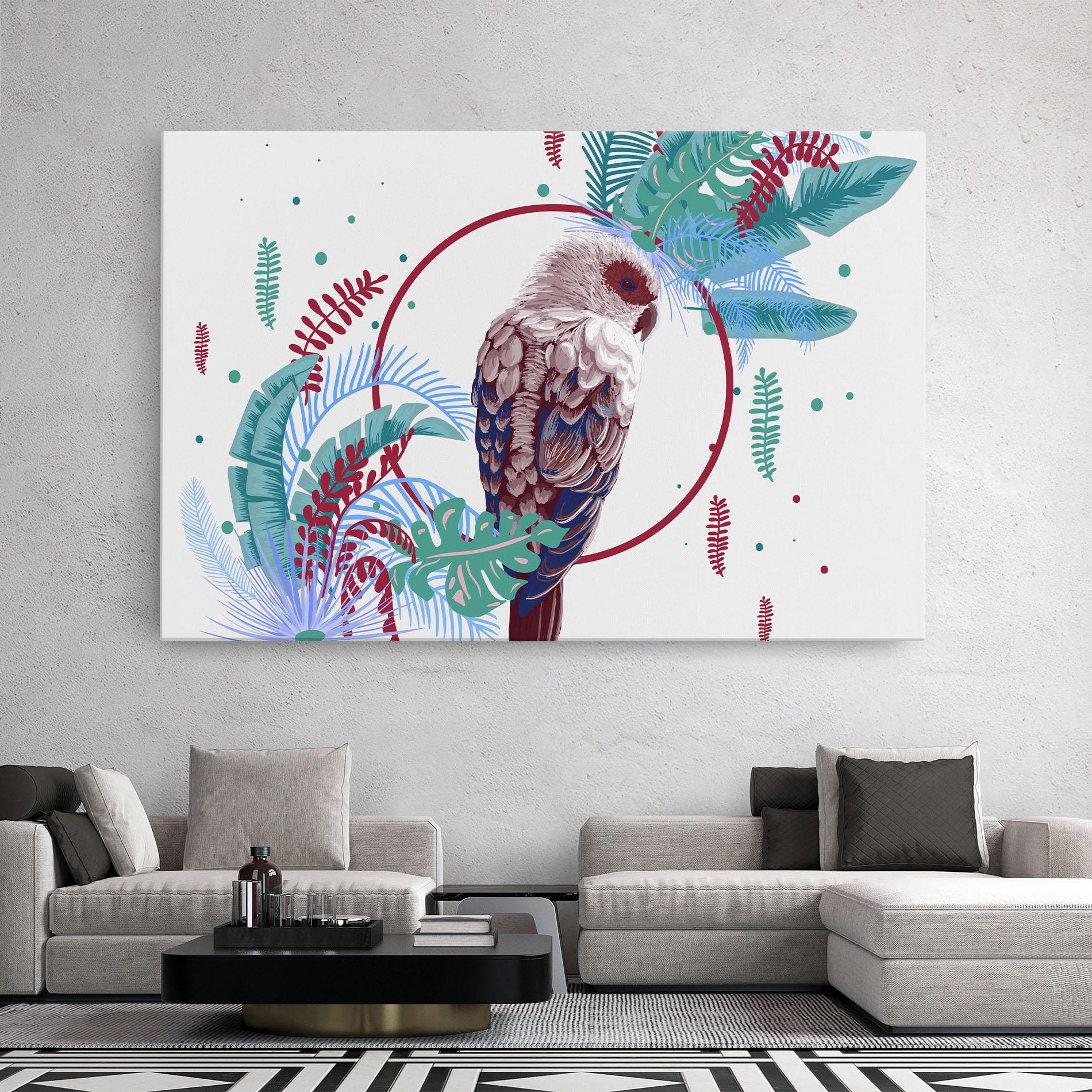 Tablou Canvas Bright Bird mockup 2