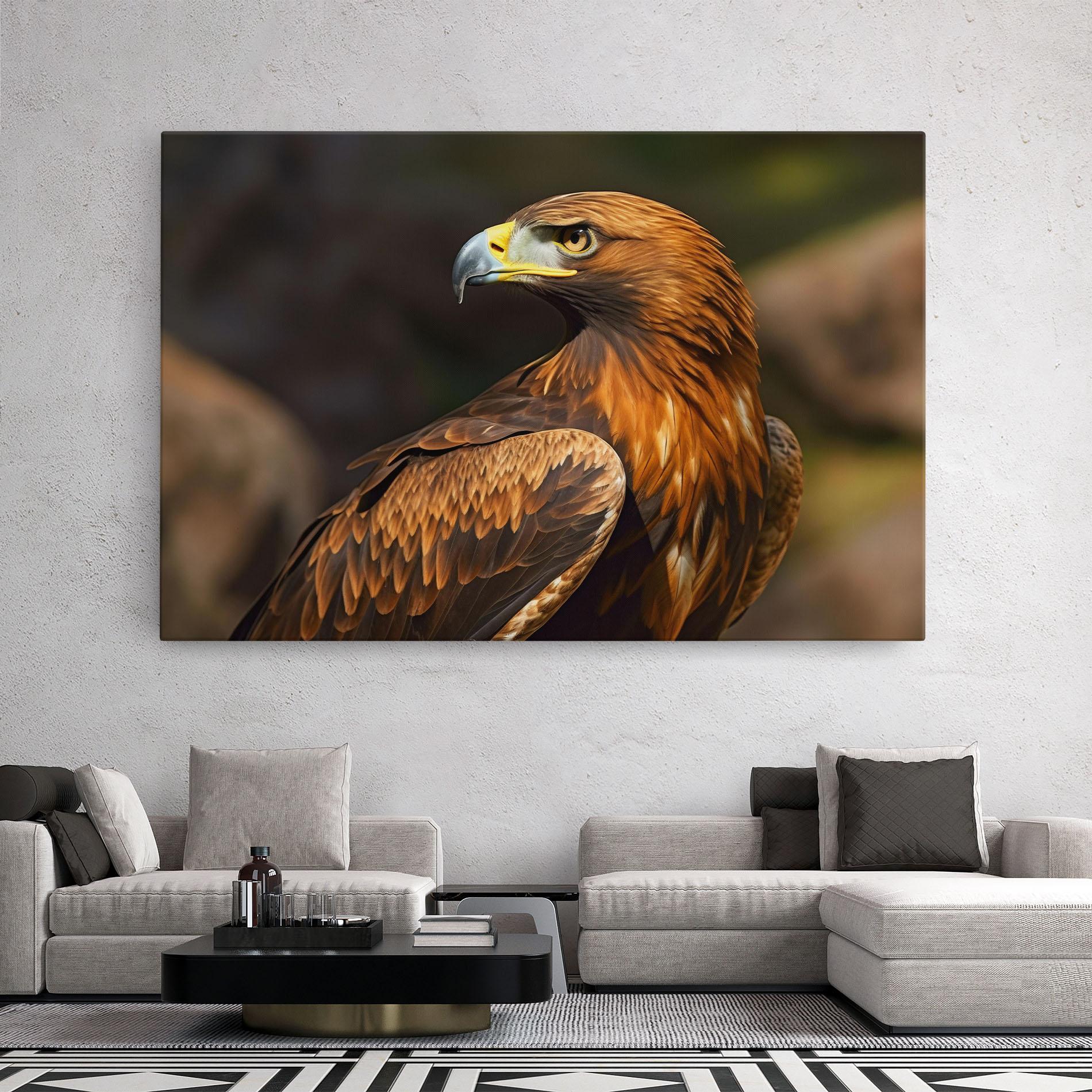 Tablou Canvas Brown Eagle mockup 2