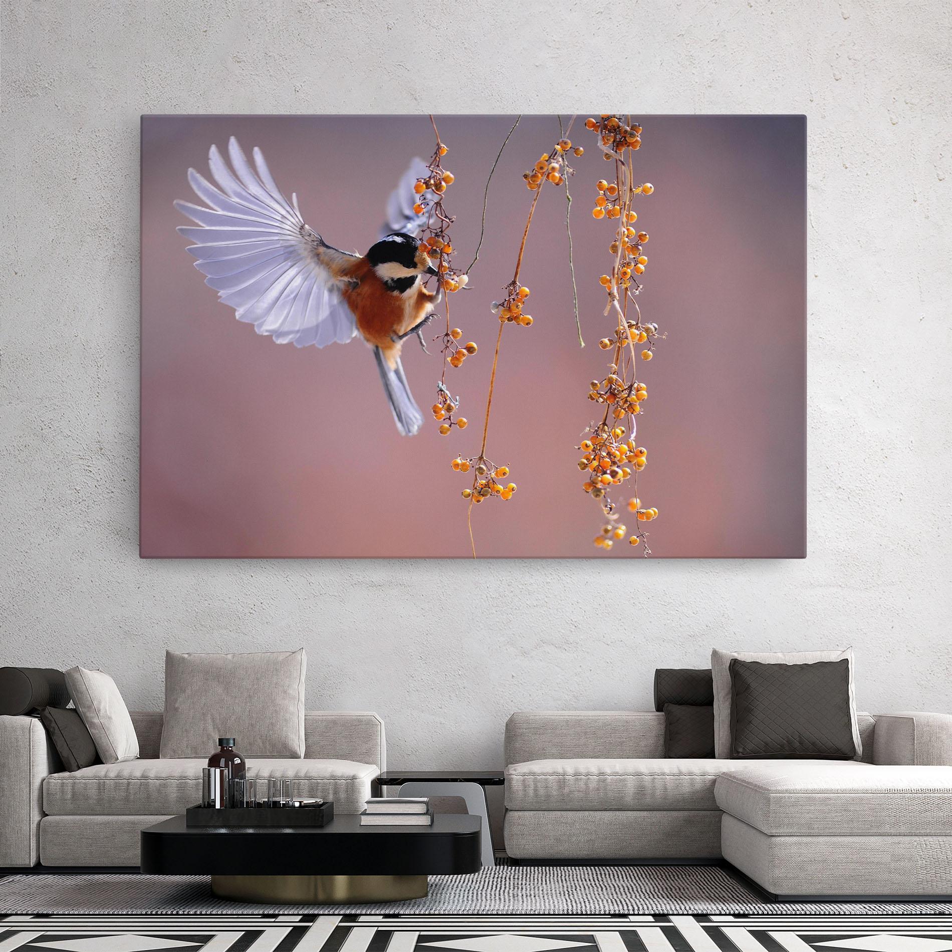 Tablou Canvas Woodpecker mockup 2