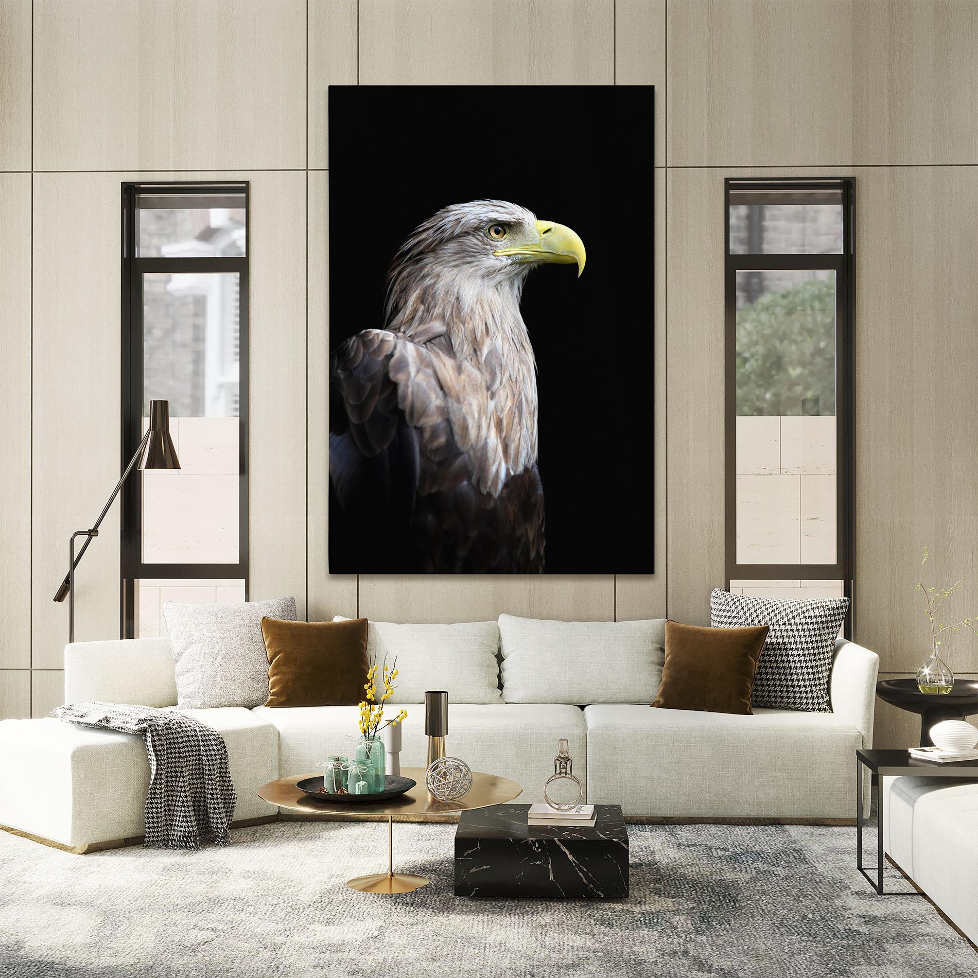Tablou Canvas Close Up Eagle mockup 2