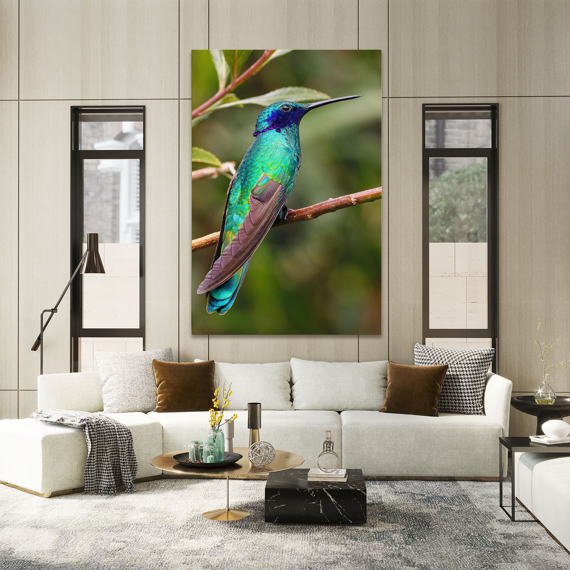 Green Bird mockup 2