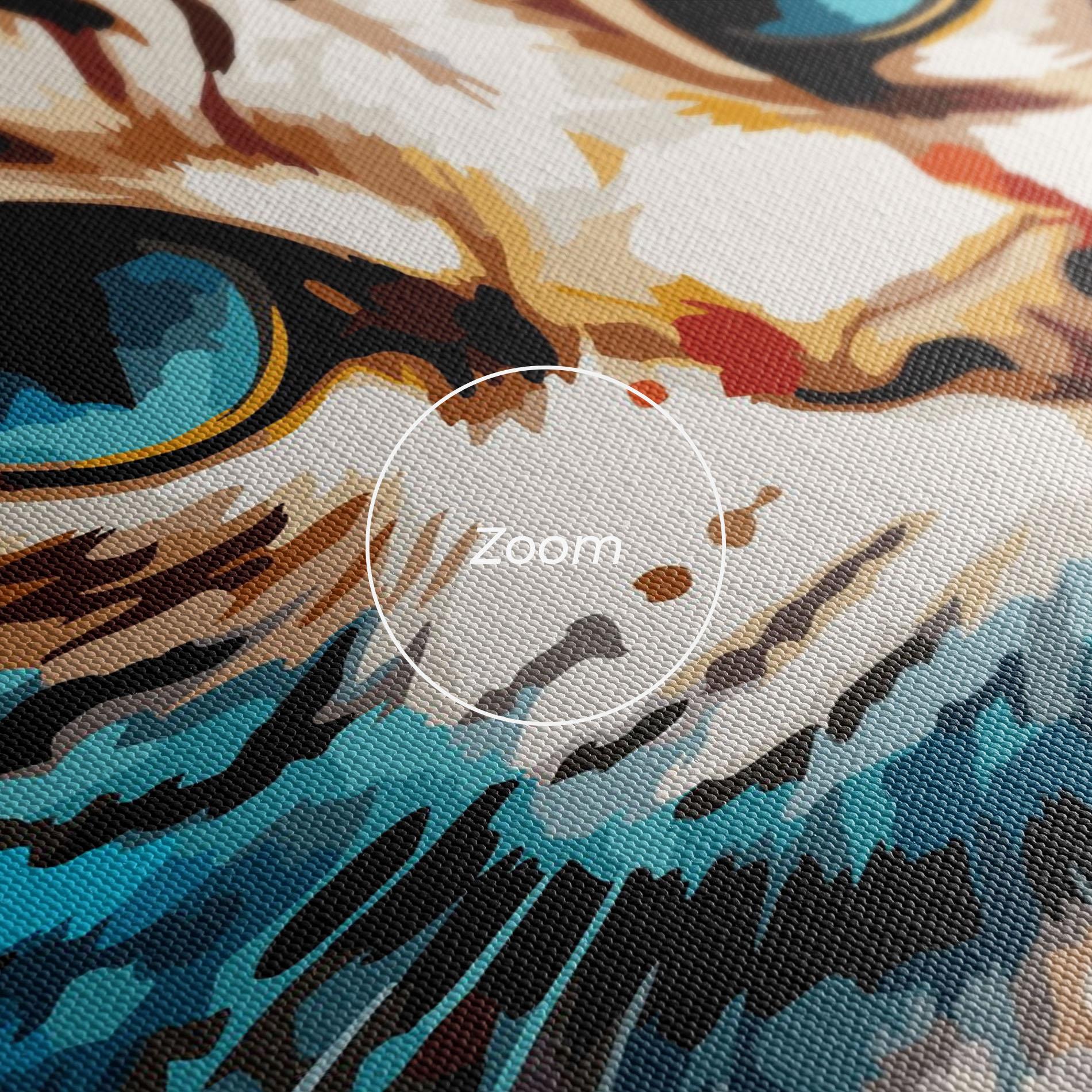 Tablou Canvas Blue Eyes Cat mockup 3