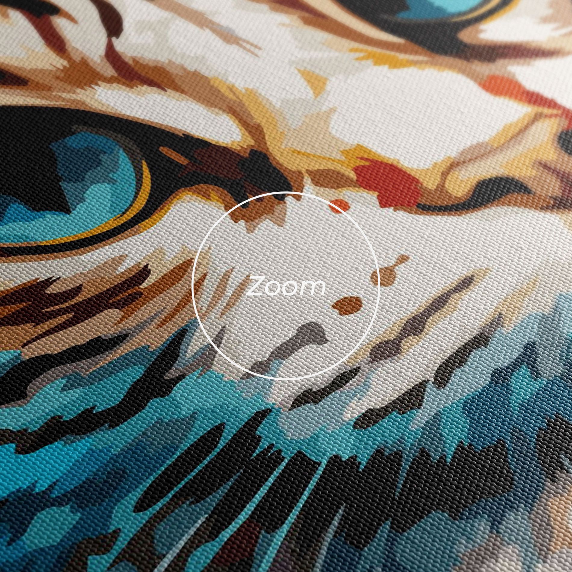 Blue Eyes Cat mockup 3