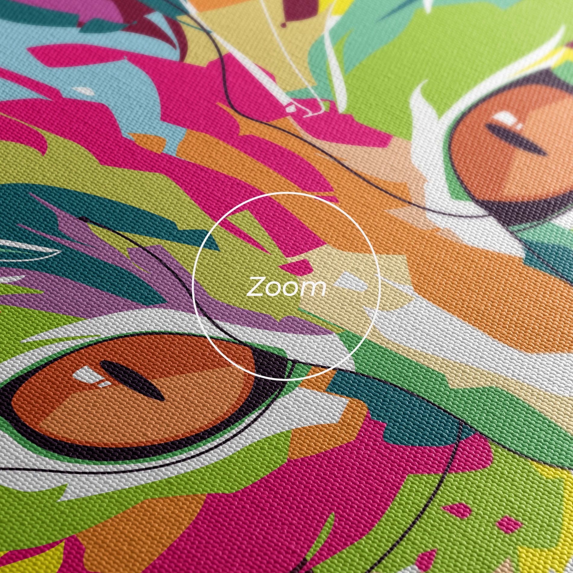 Cat Art Close Up mockup 3