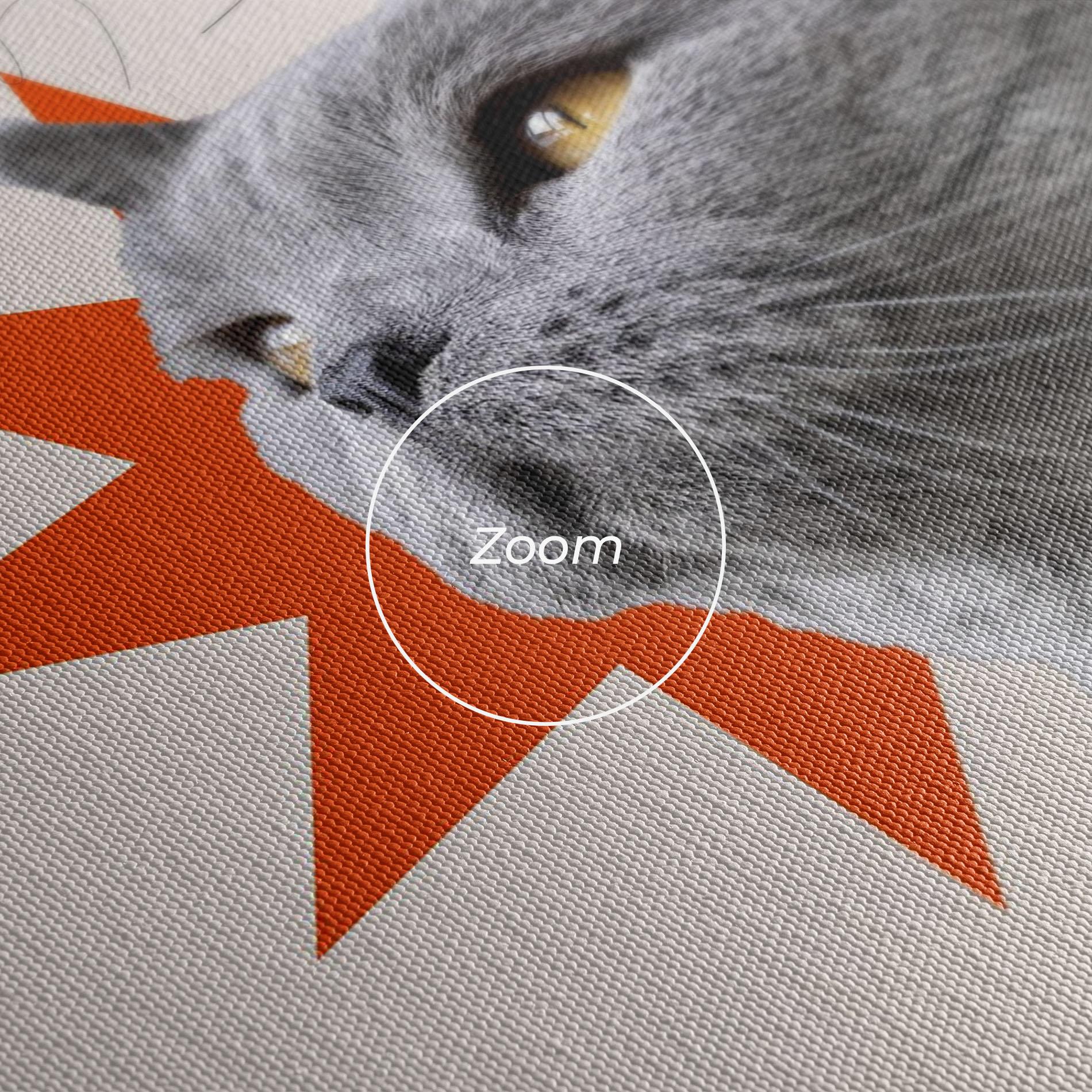 Tablou Canvas Colorful Graphic Cat mockup 3