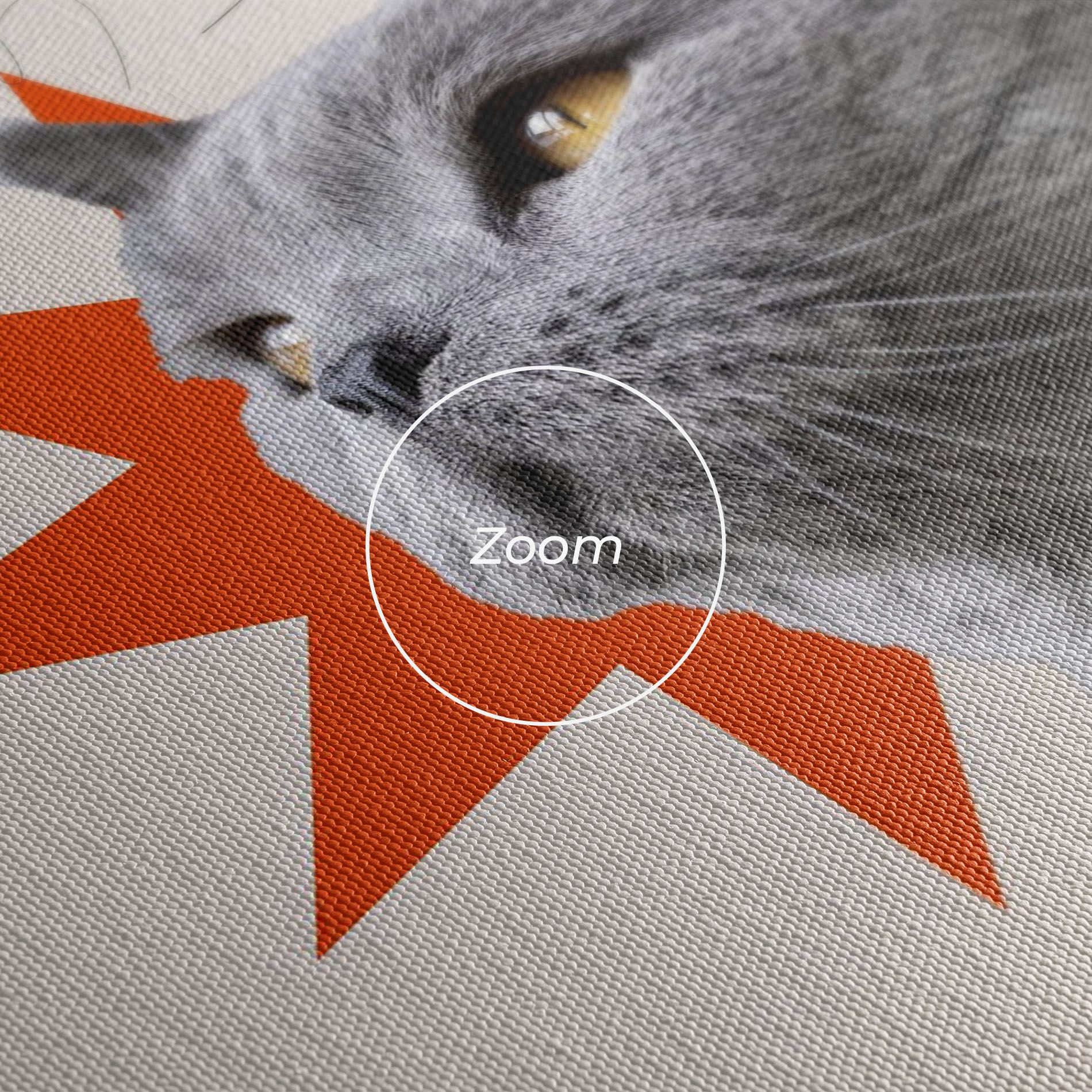 Colorful Graphic Cat mockup 3