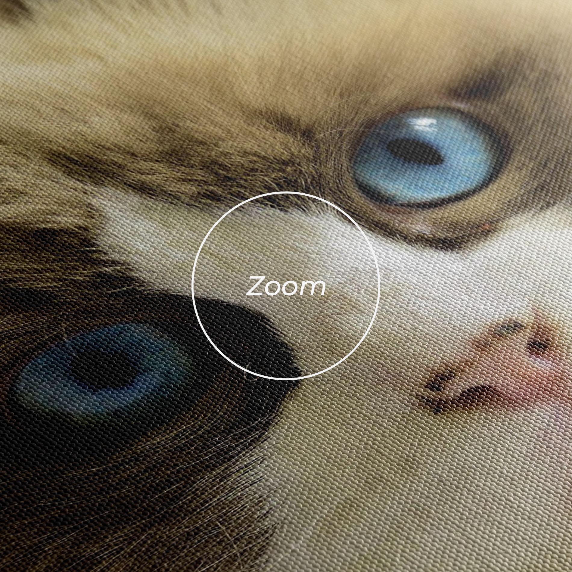 Tablou Canvas Interesting Blue Eyes Cat mockup 3