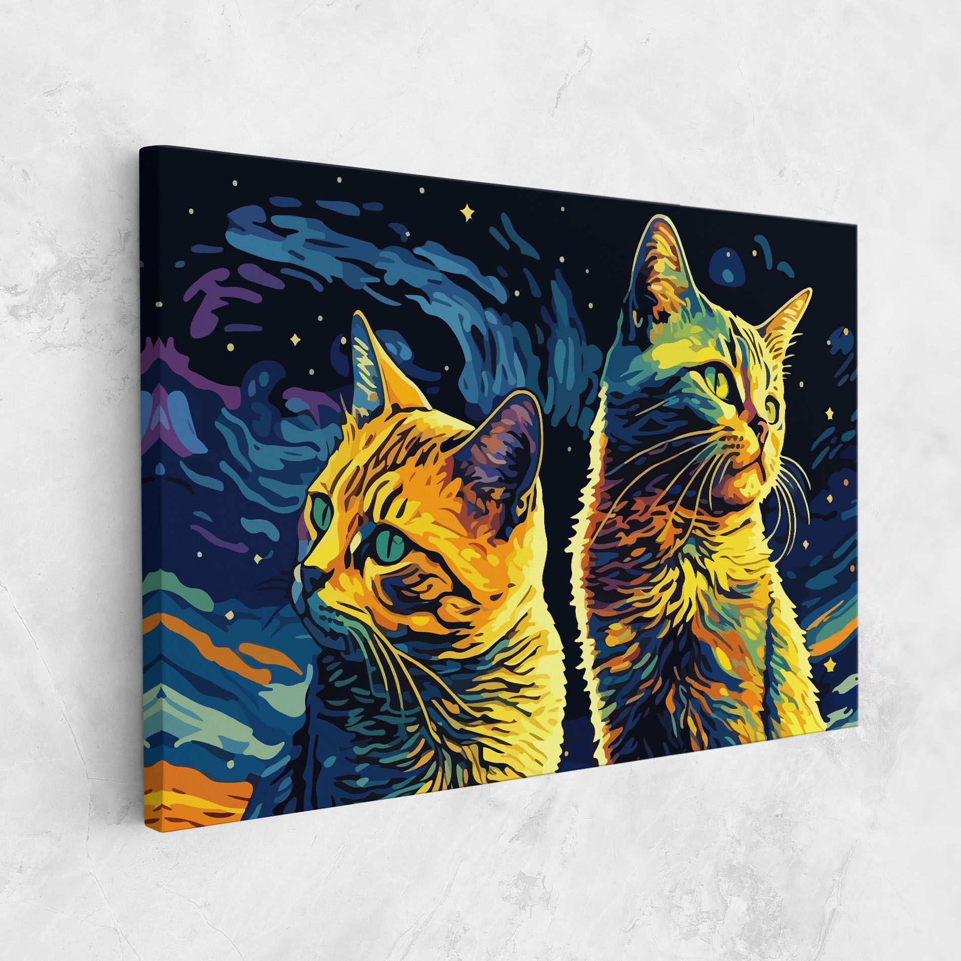 Cat Painting mockup 1