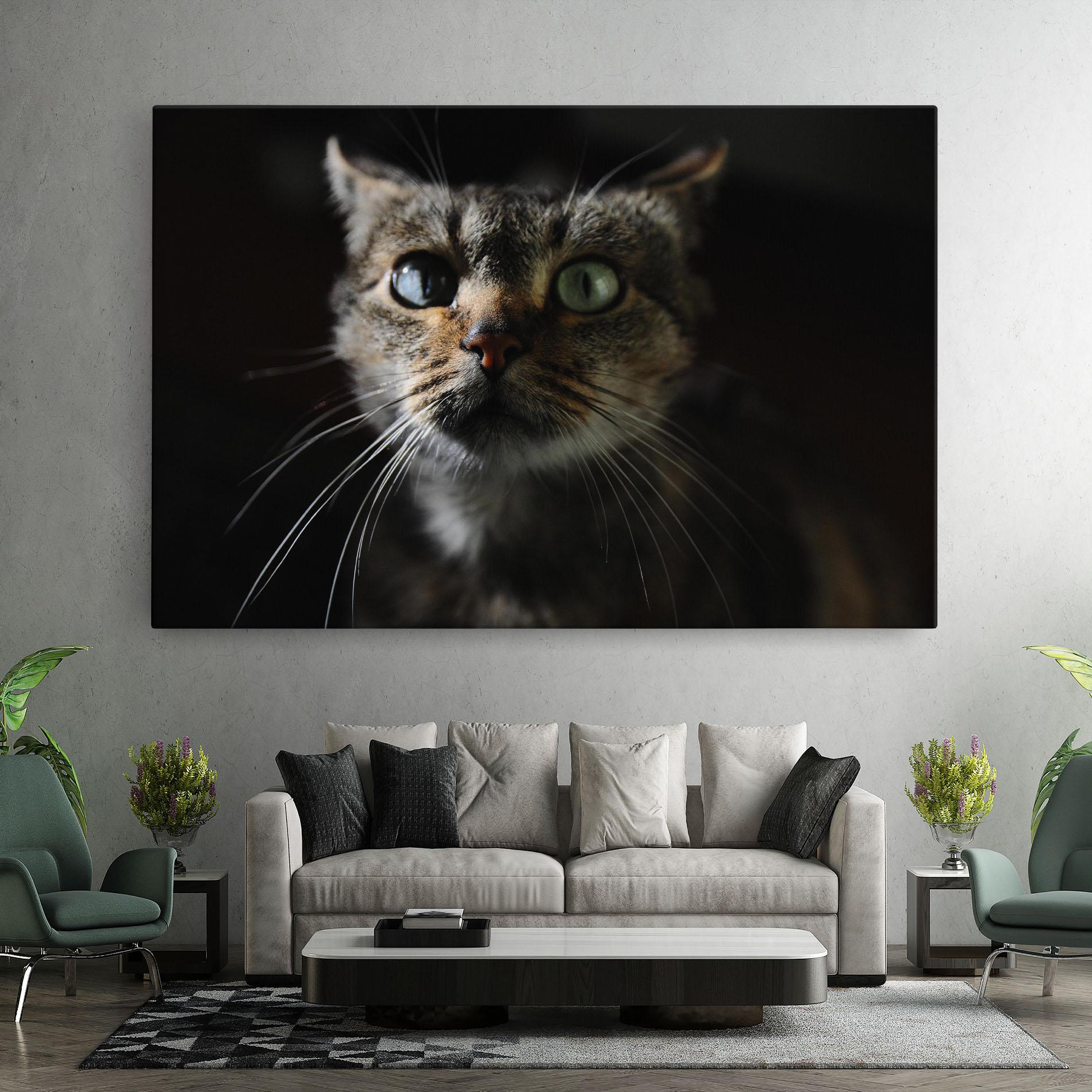 Tablou Canvas Playful Cat mockup 7