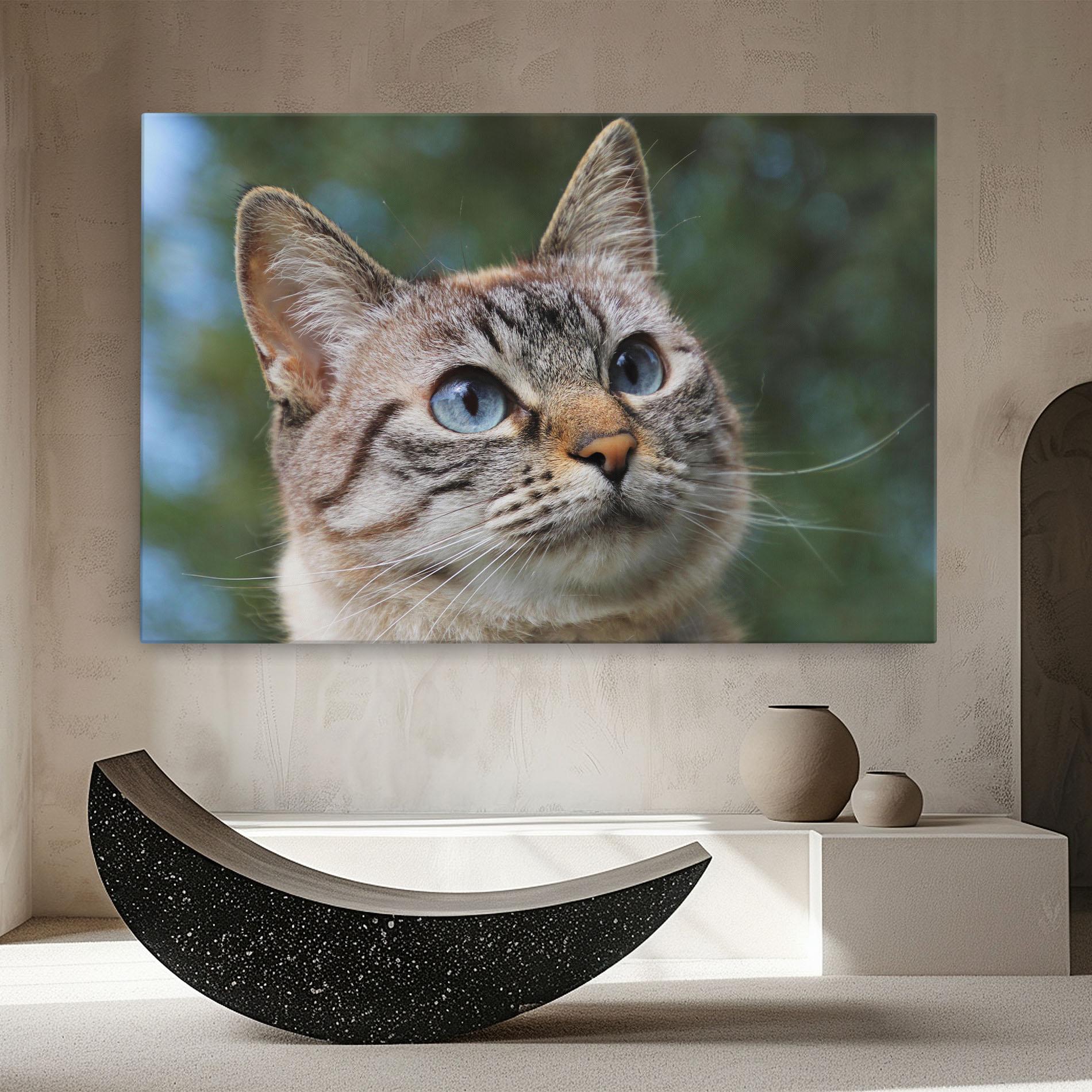 Tablou Canvas Blue Eyes Cutie mockup 8