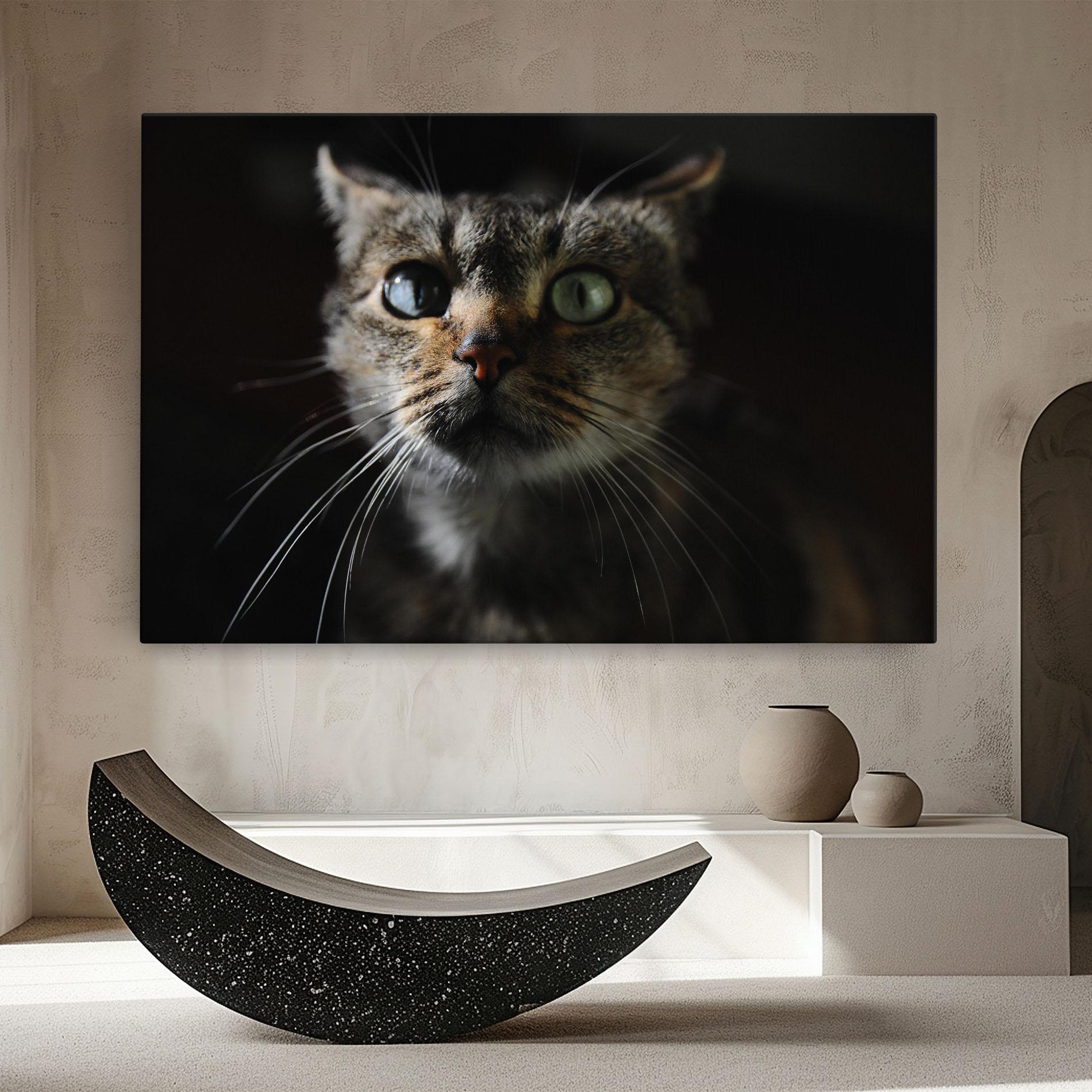 Tablou Canvas Playful Cat mockup 8