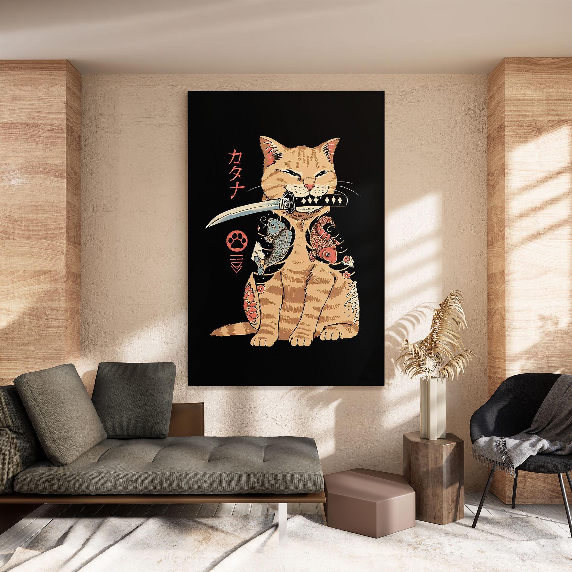 Tablou Canvas Catana mockup 8