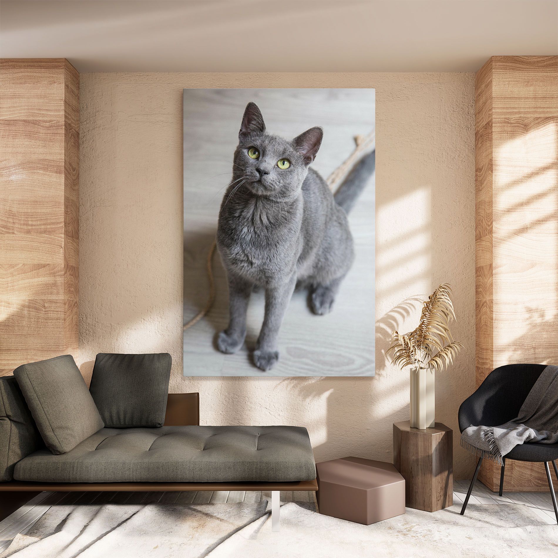 Grey Green Cat Eyes mockup 8