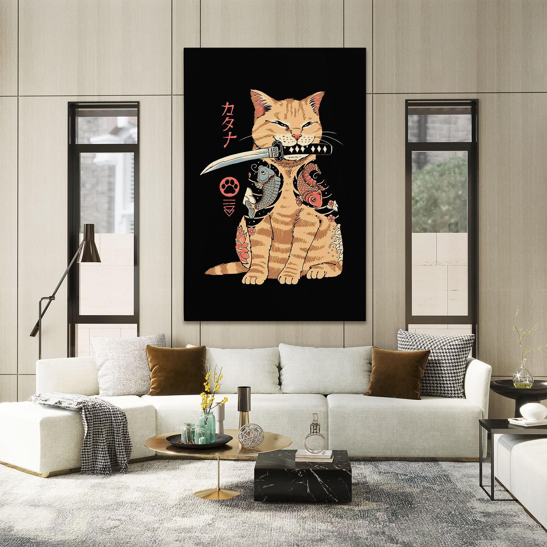 Tablou Canvas Catana mockup 2