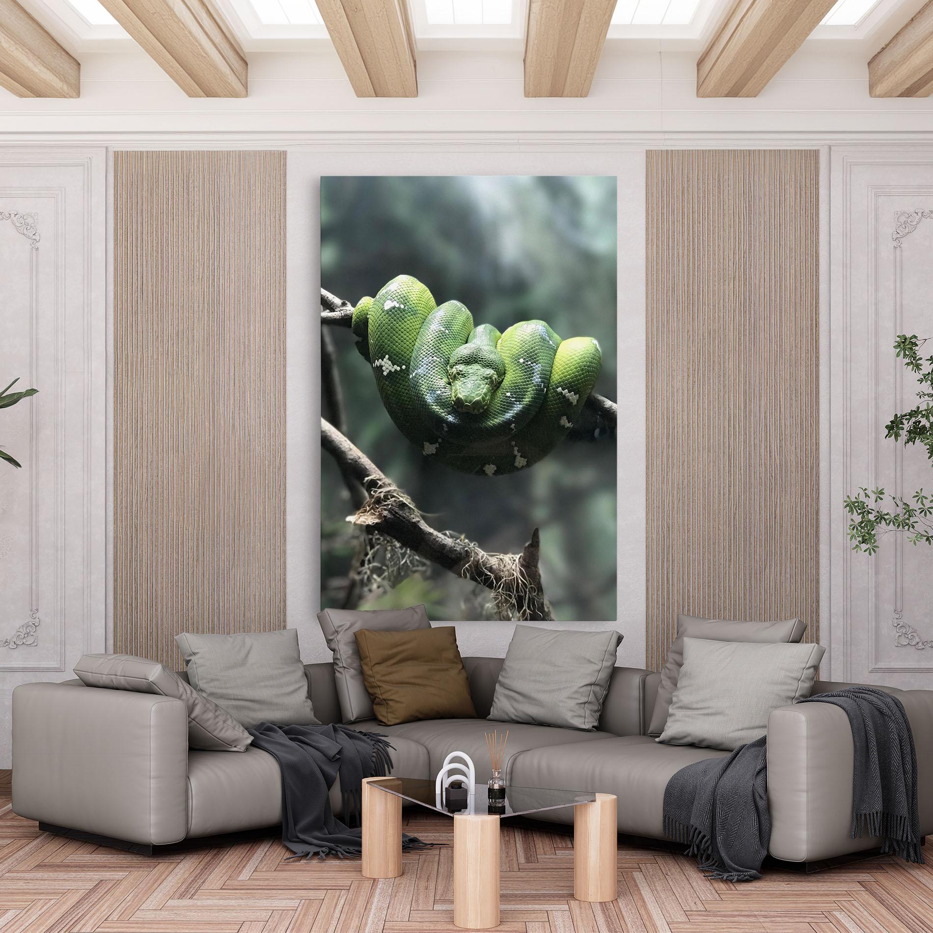 Tablou Canvas Sleepy Snake mockup 6