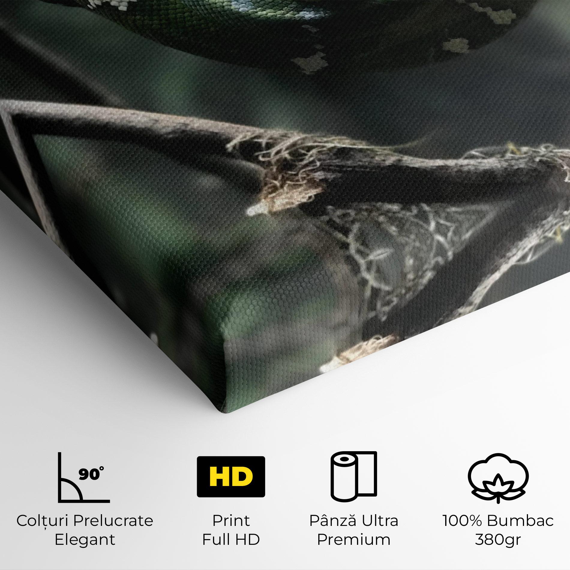 Tablou Canvas Sleepy Snake mockup 4