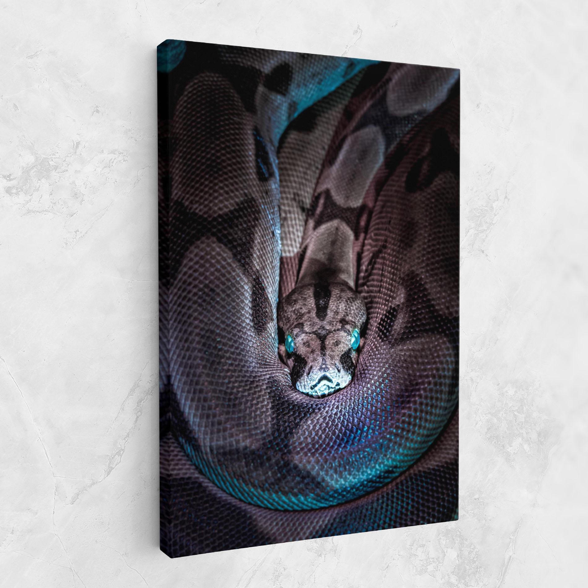 Tablou Canvas Vibrant Snake mockup 1