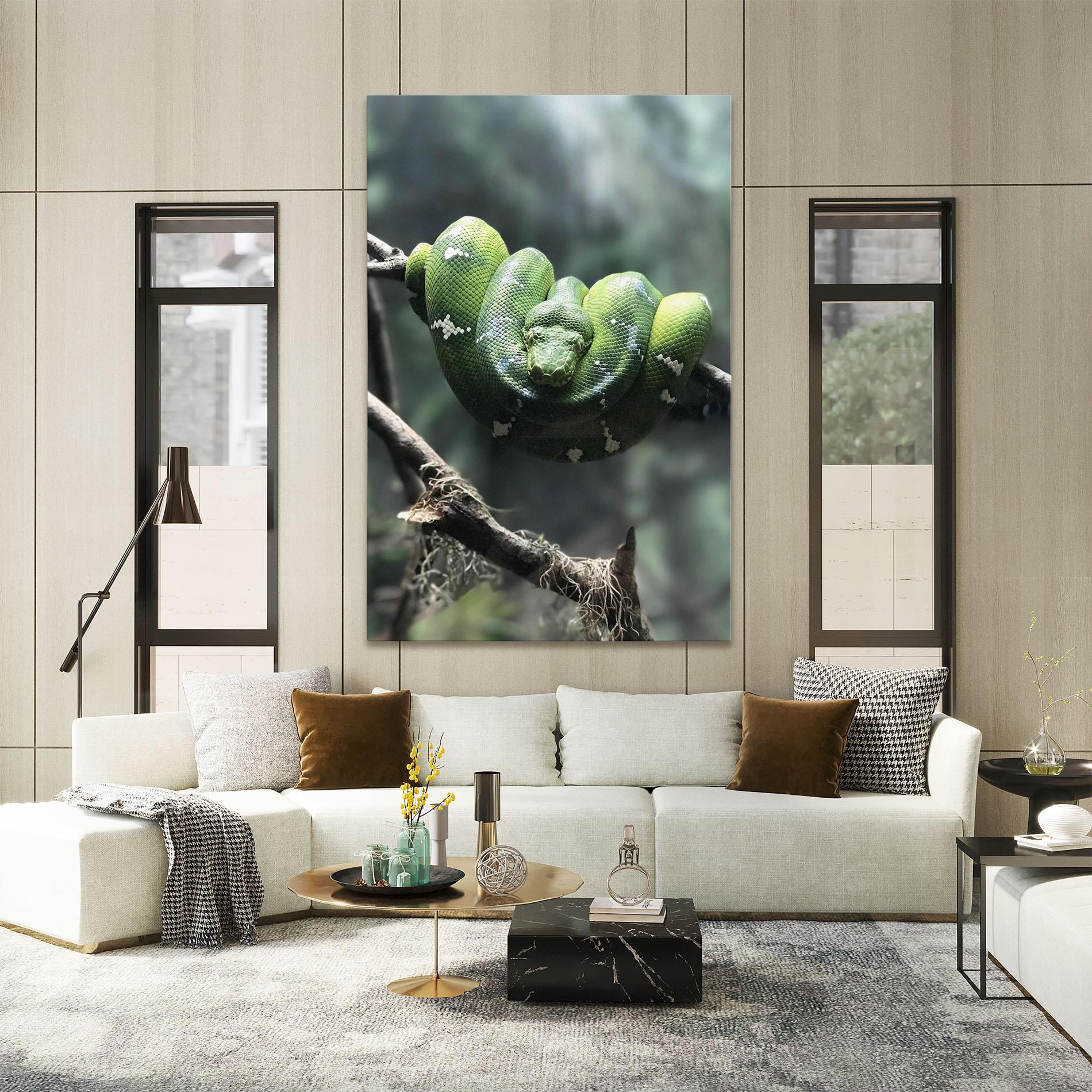 Tablou Canvas Sleepy Snake mockup 2