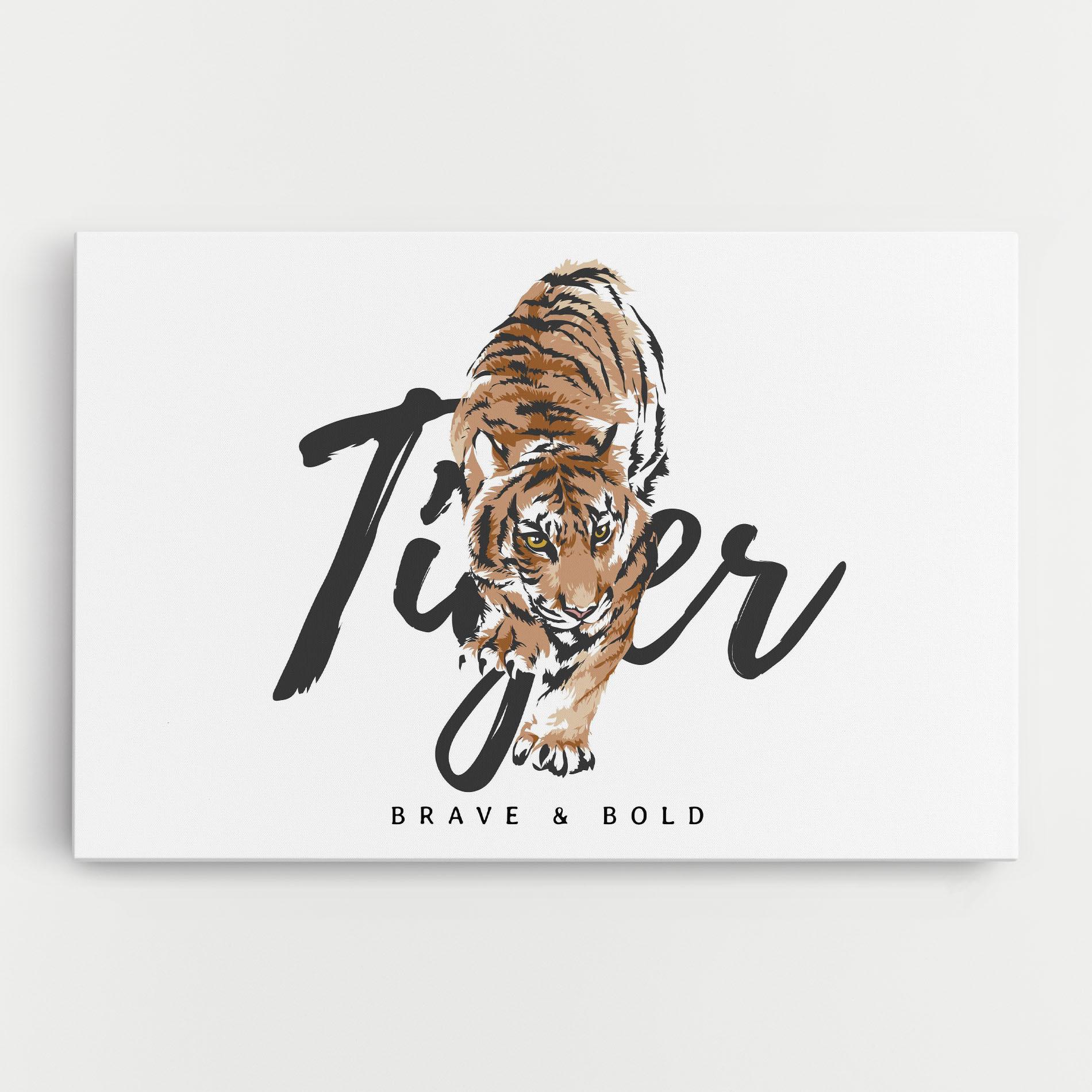 Tablou Canvas Brave And Bold mockup 0
