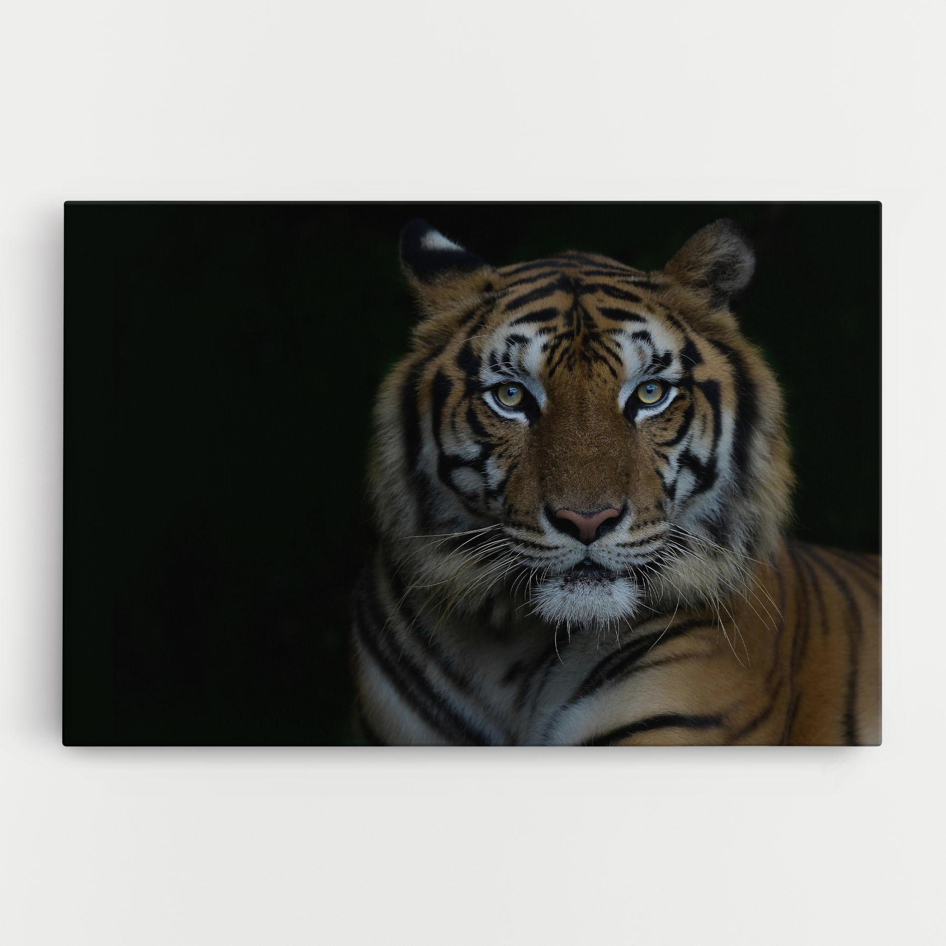 Tablou Canvas Close Up Tiger mockup 0