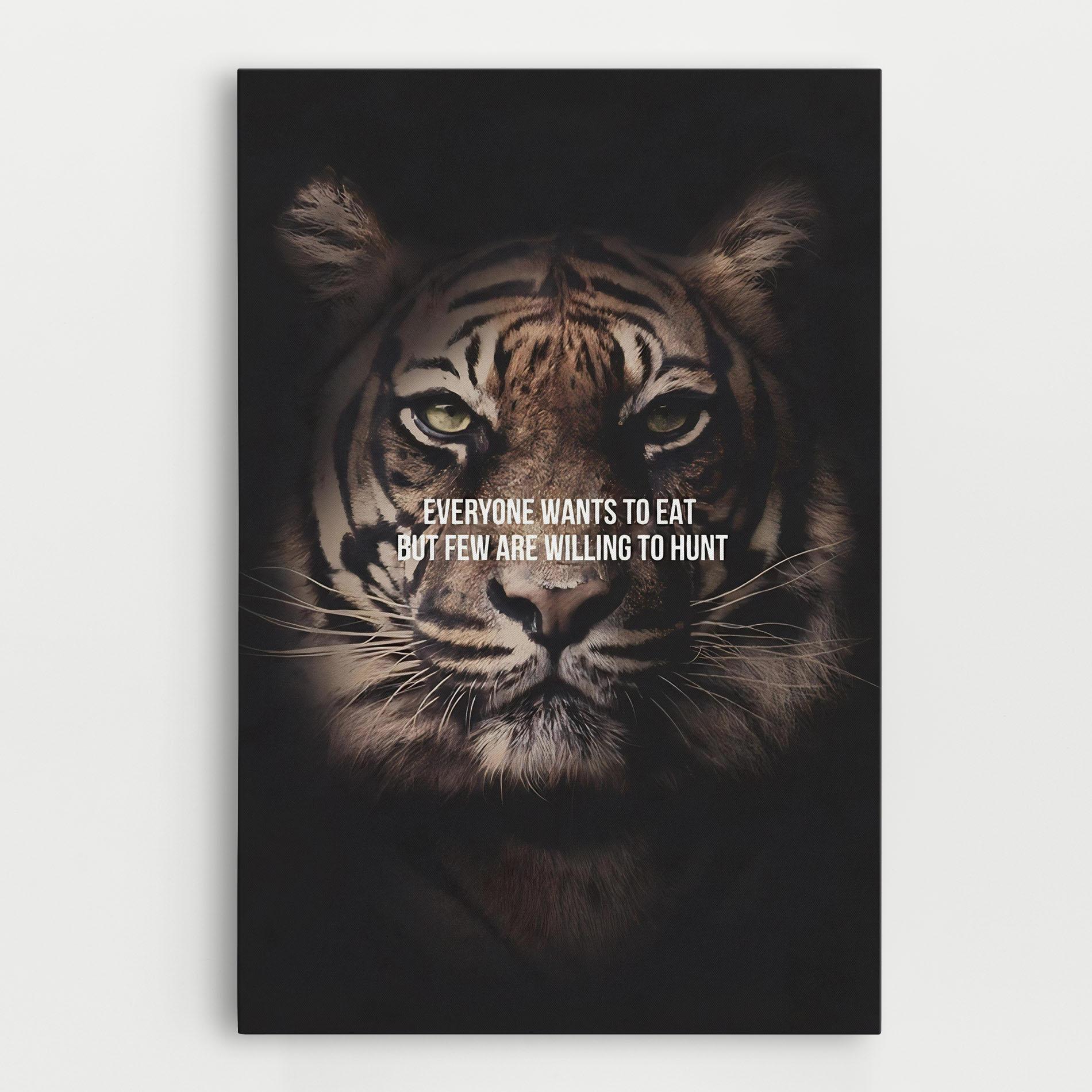 Tablou Canvas Willing To Hunt mockup 0