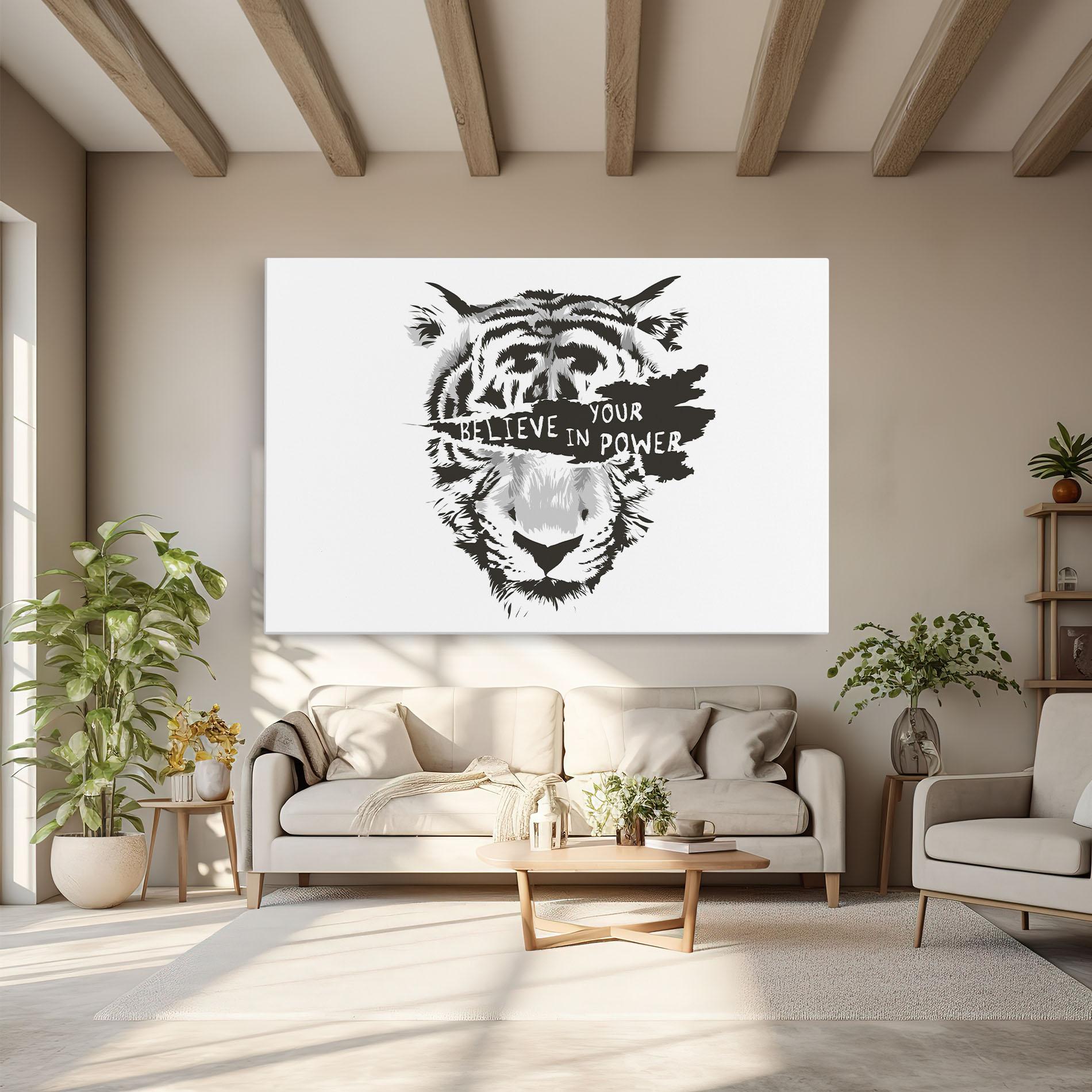 Tablou Canvas Belive In Your Power mockup 6