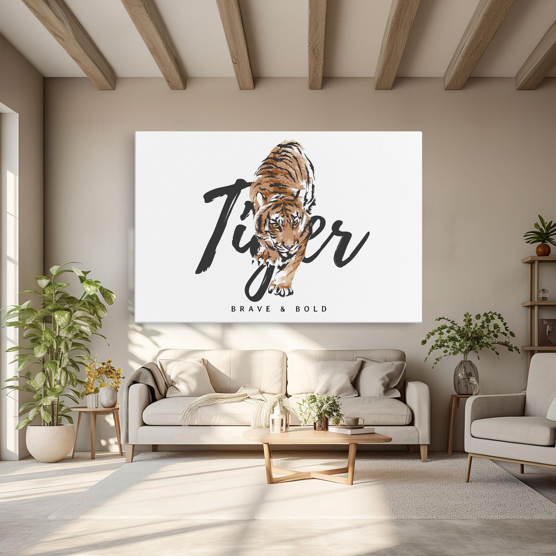 Tablou Canvas Brave And Bold mockup 6