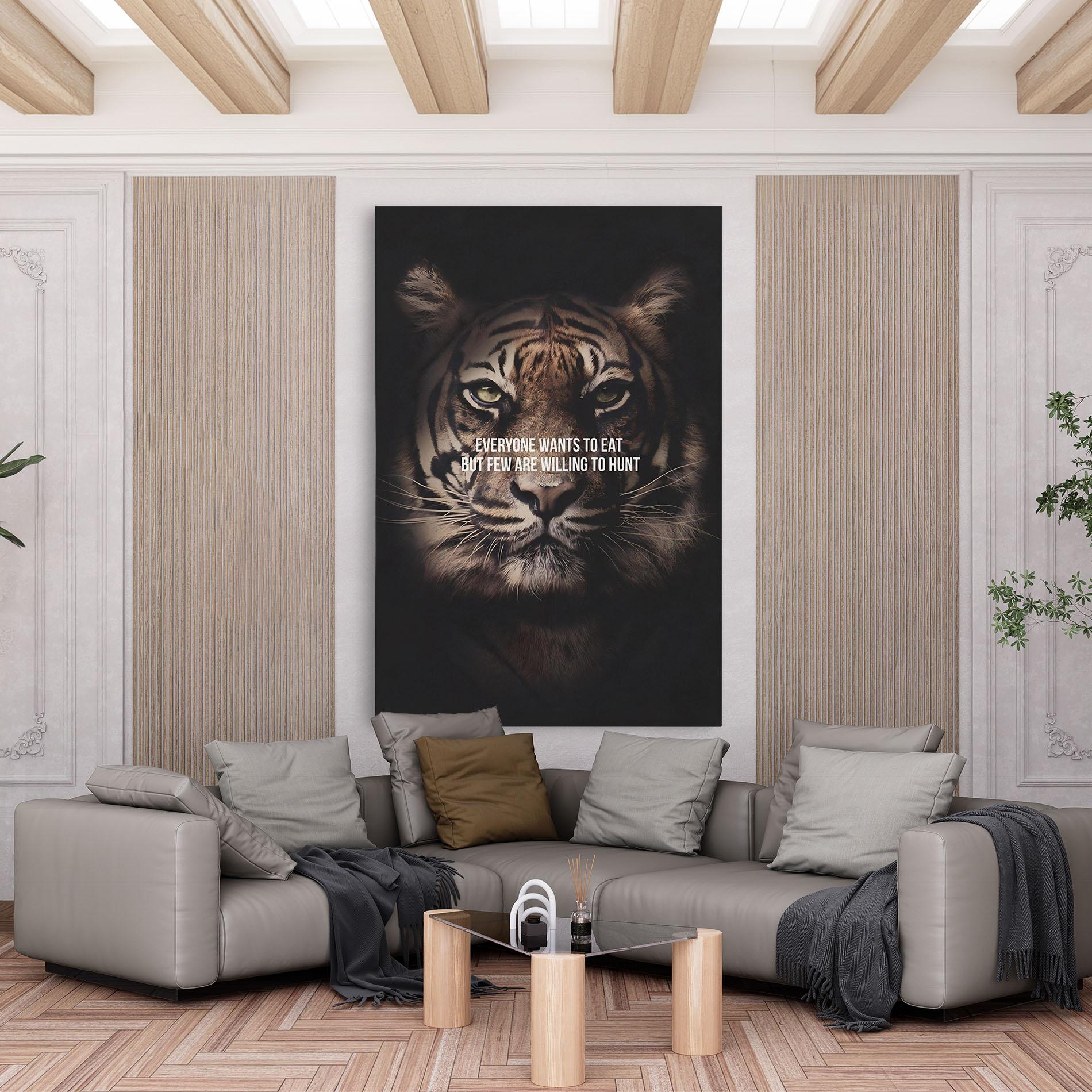 Tablou Canvas Willing To Hunt mockup 6
