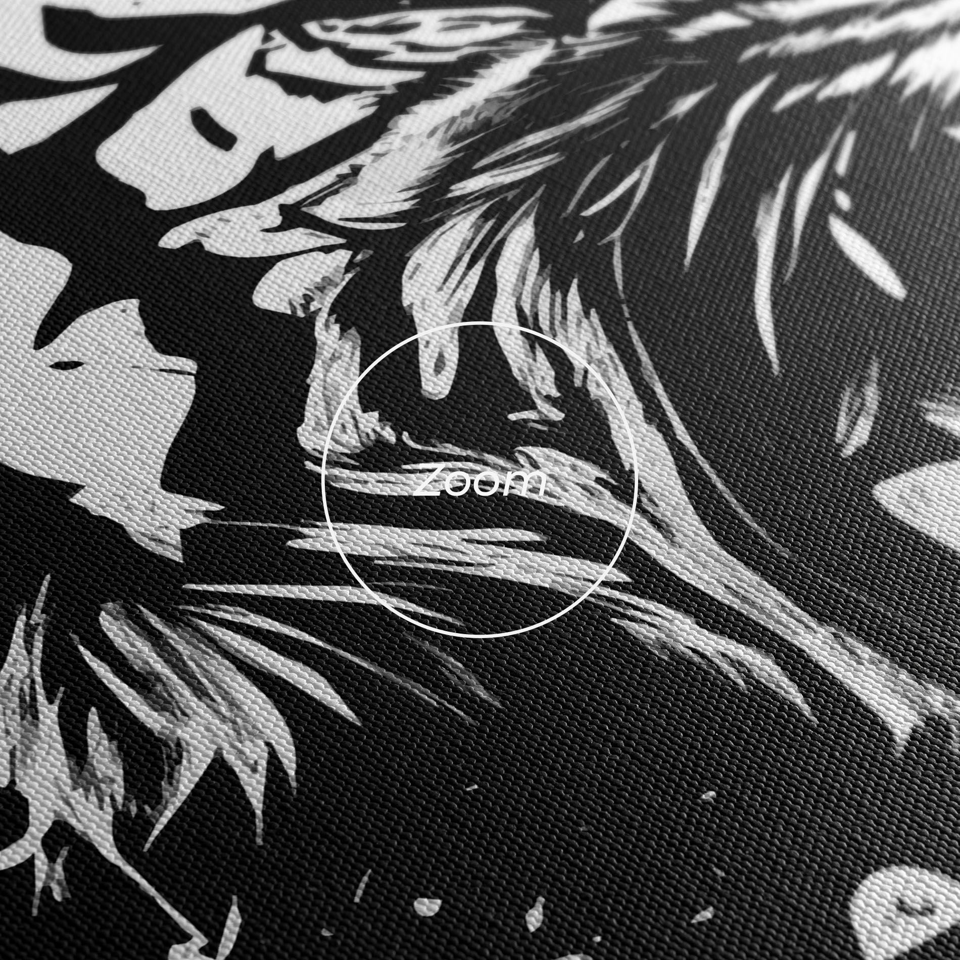 Black Grey Tiger mockup 3