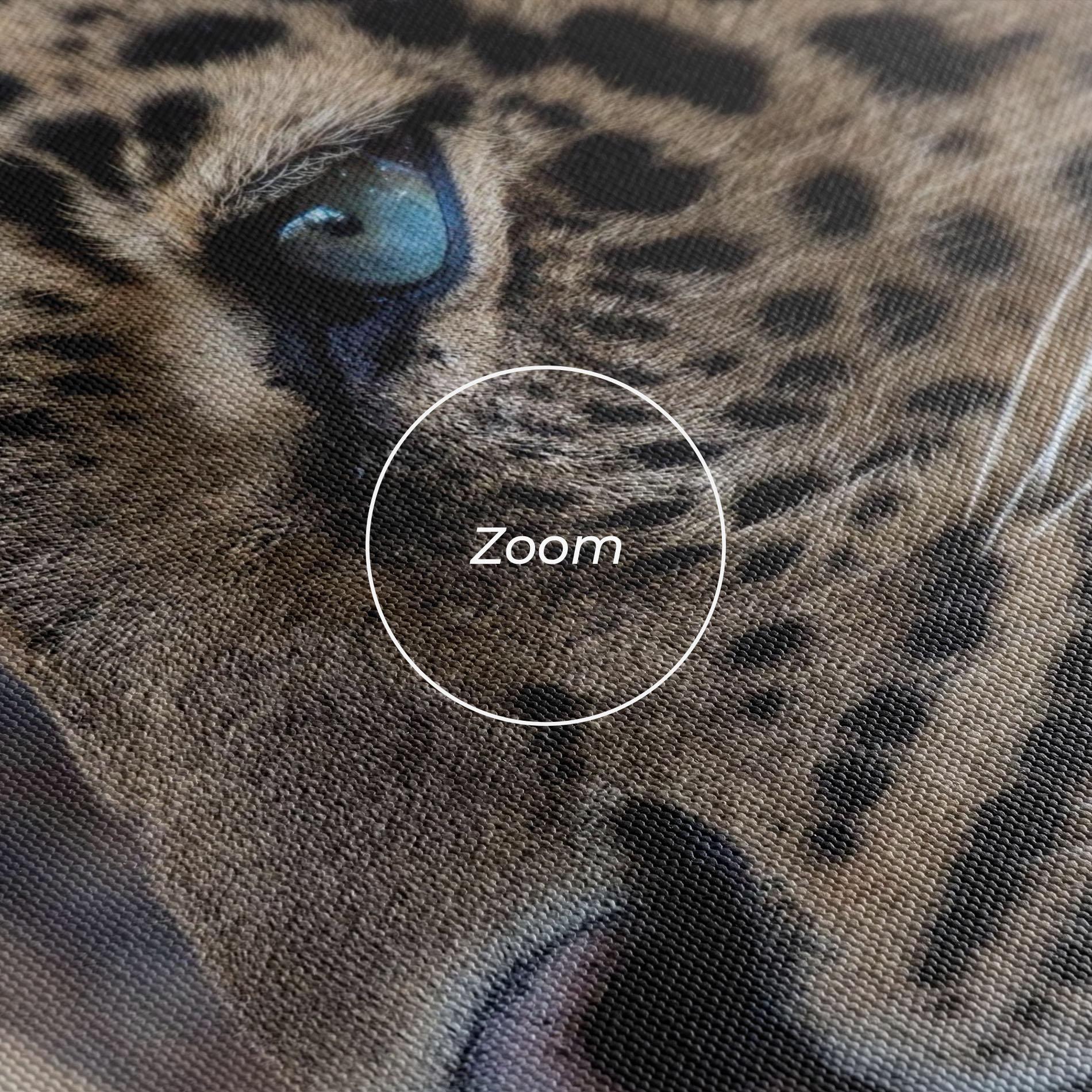 Tablou Canvas Blue Tiger mockup 3