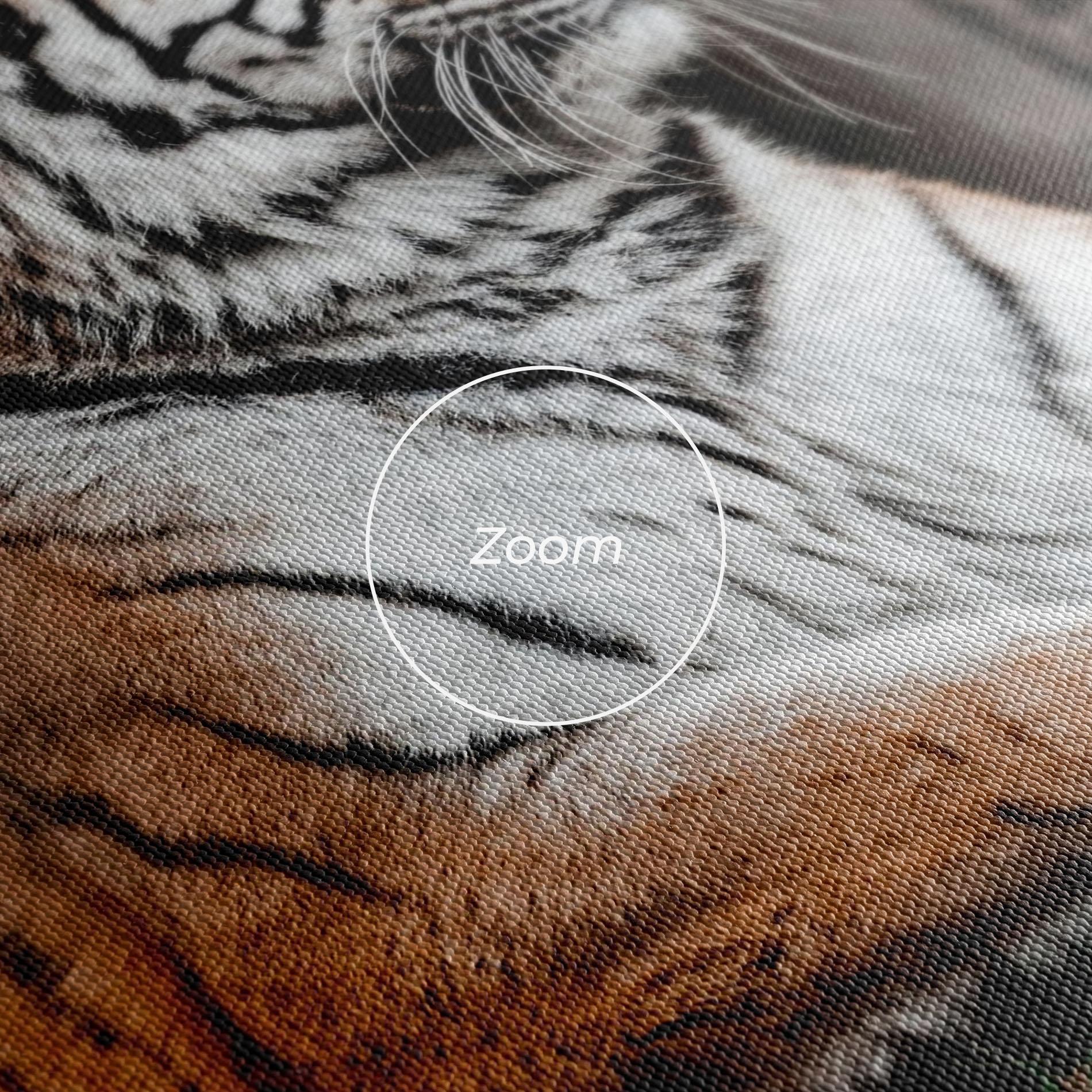 Tablou Canvas Forest Tiger mockup 3