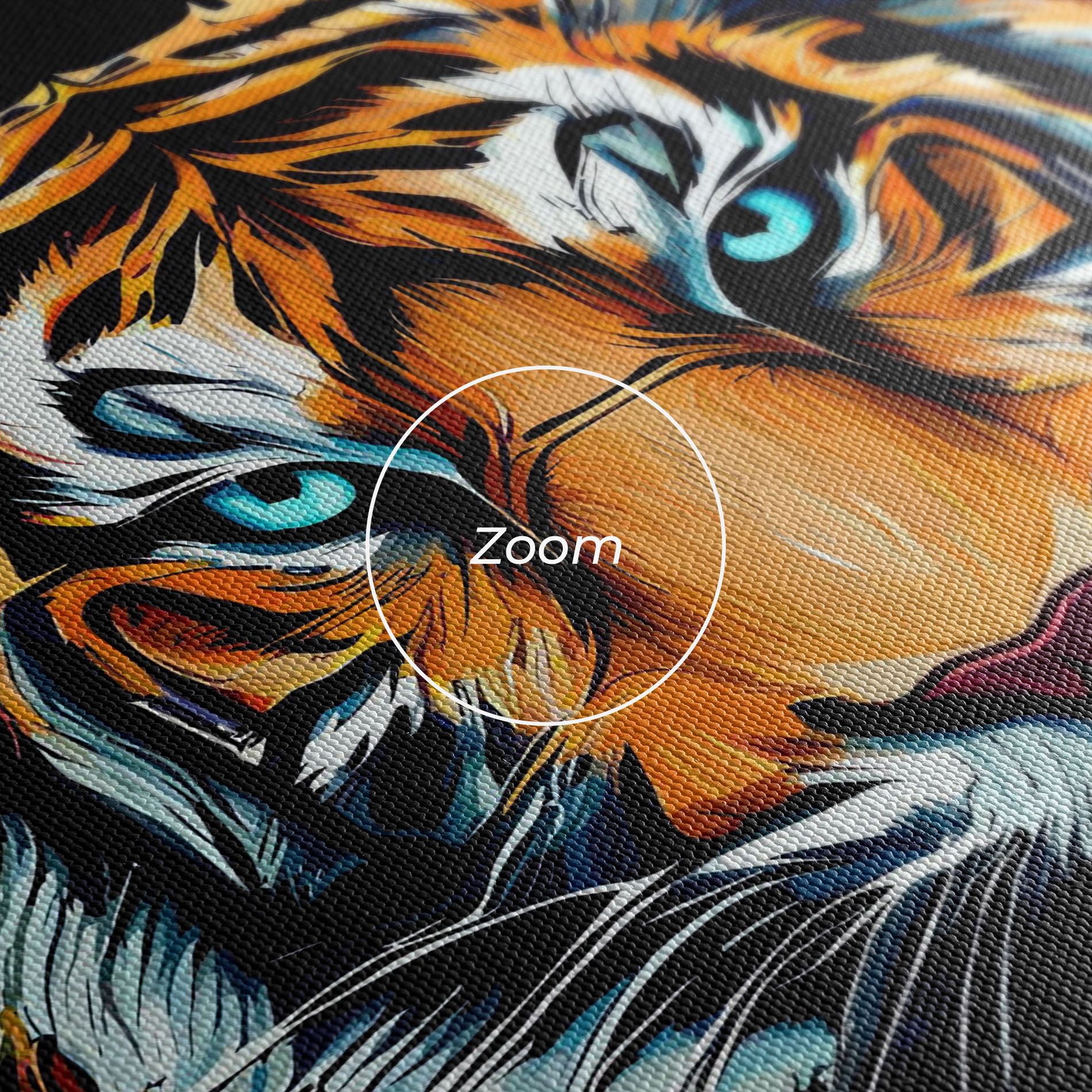 Geometric Tiger mockup 3