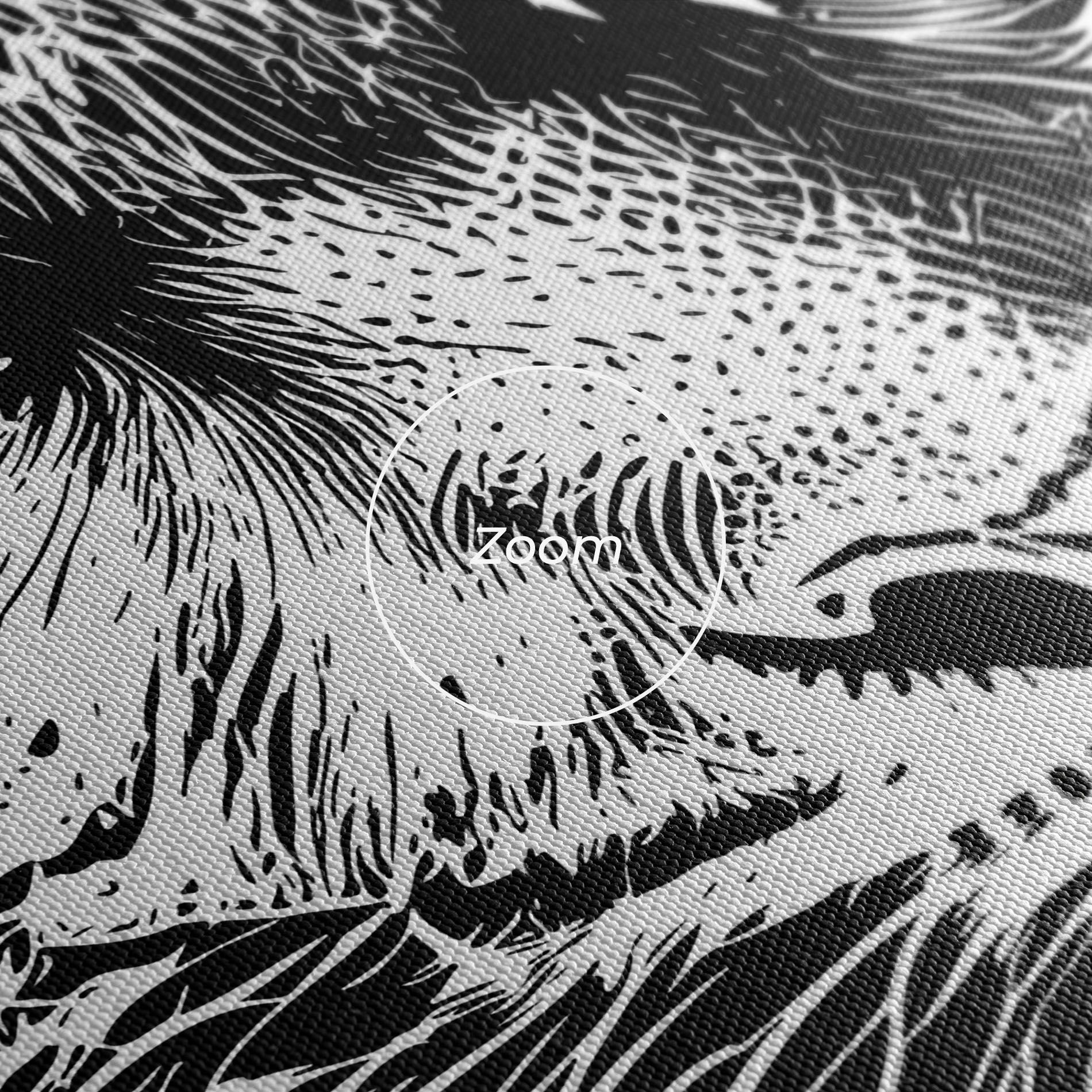 Pretty Tiger Head mockup 3