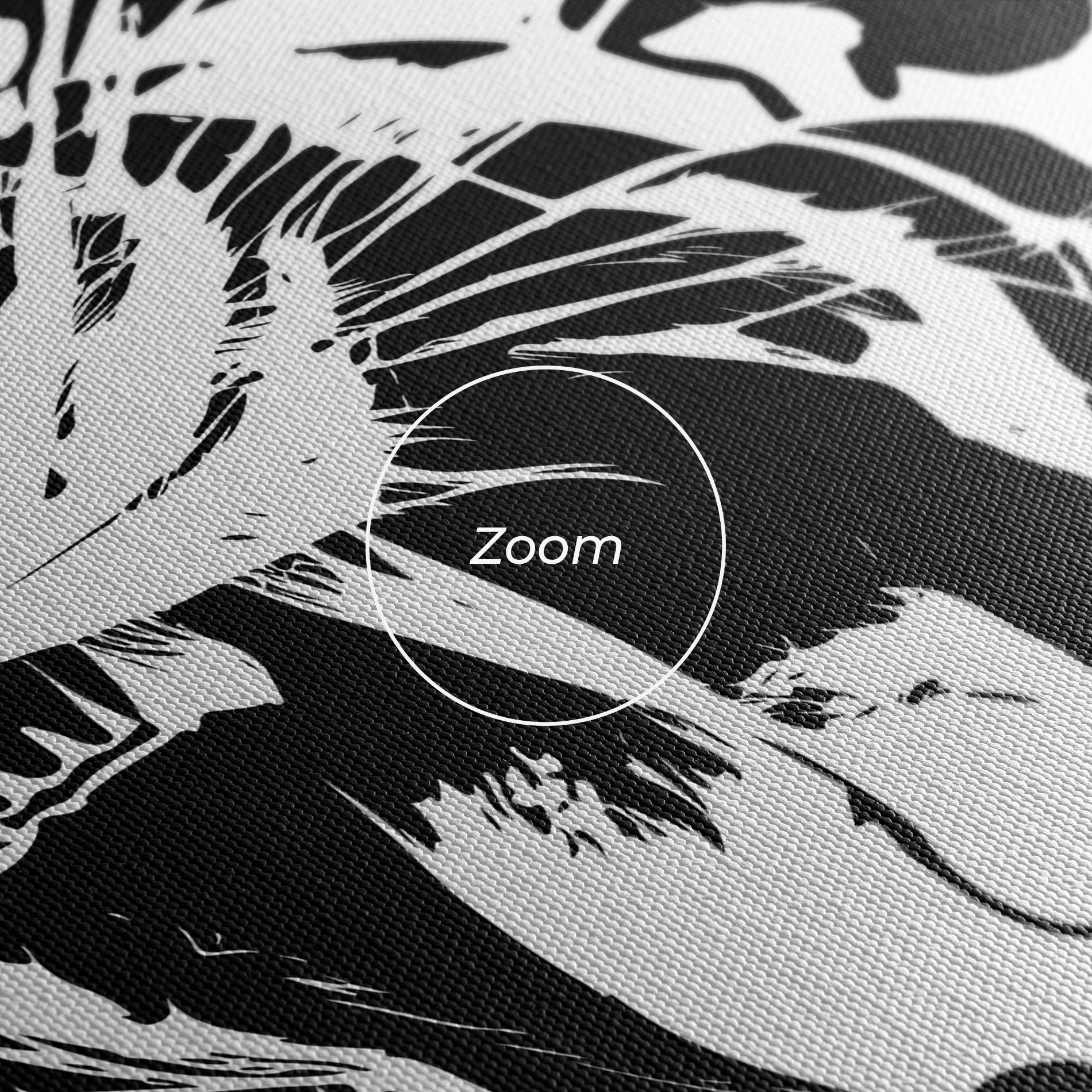 Tablou Canvas Roaring Tiger mockup 3