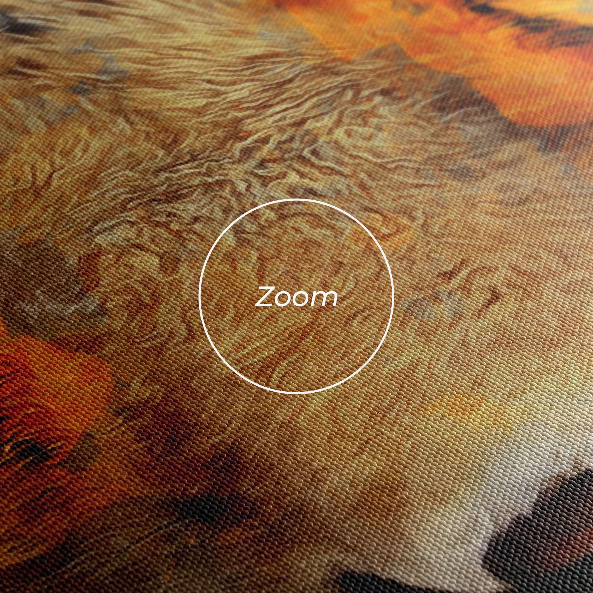 Tablou Canvas Tiger Eyes mockup 3