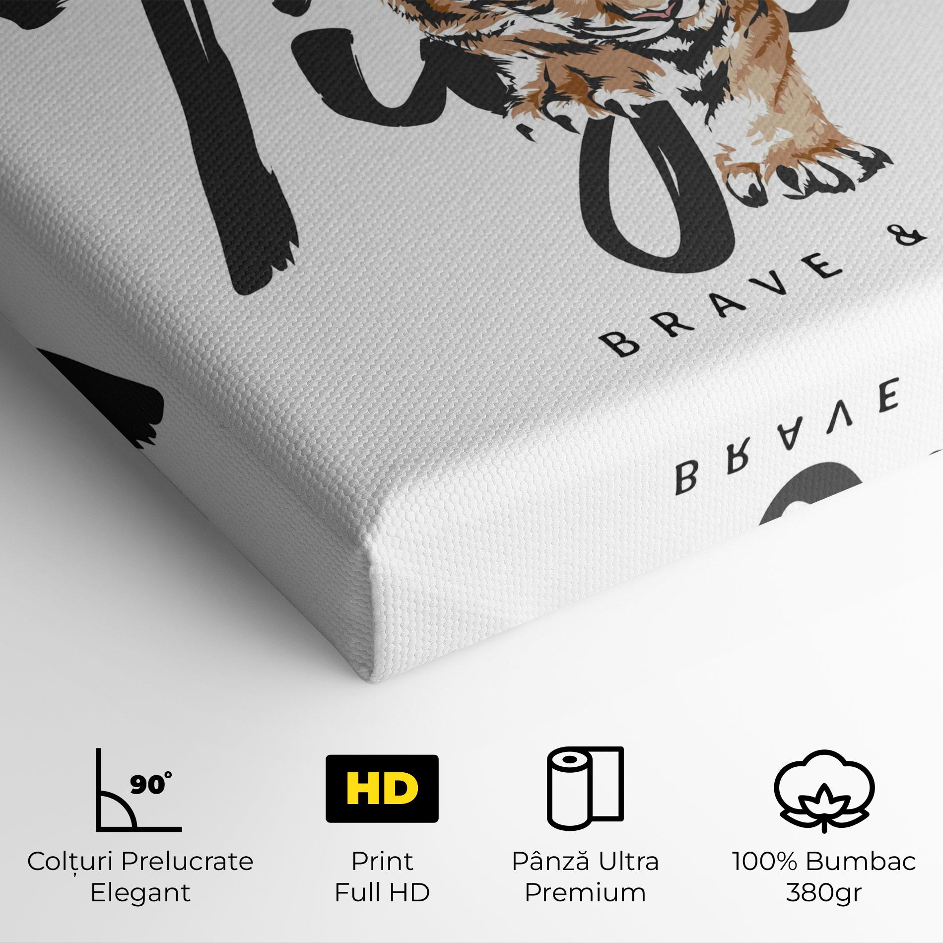Tablou Canvas Brave And Bold mockup 4