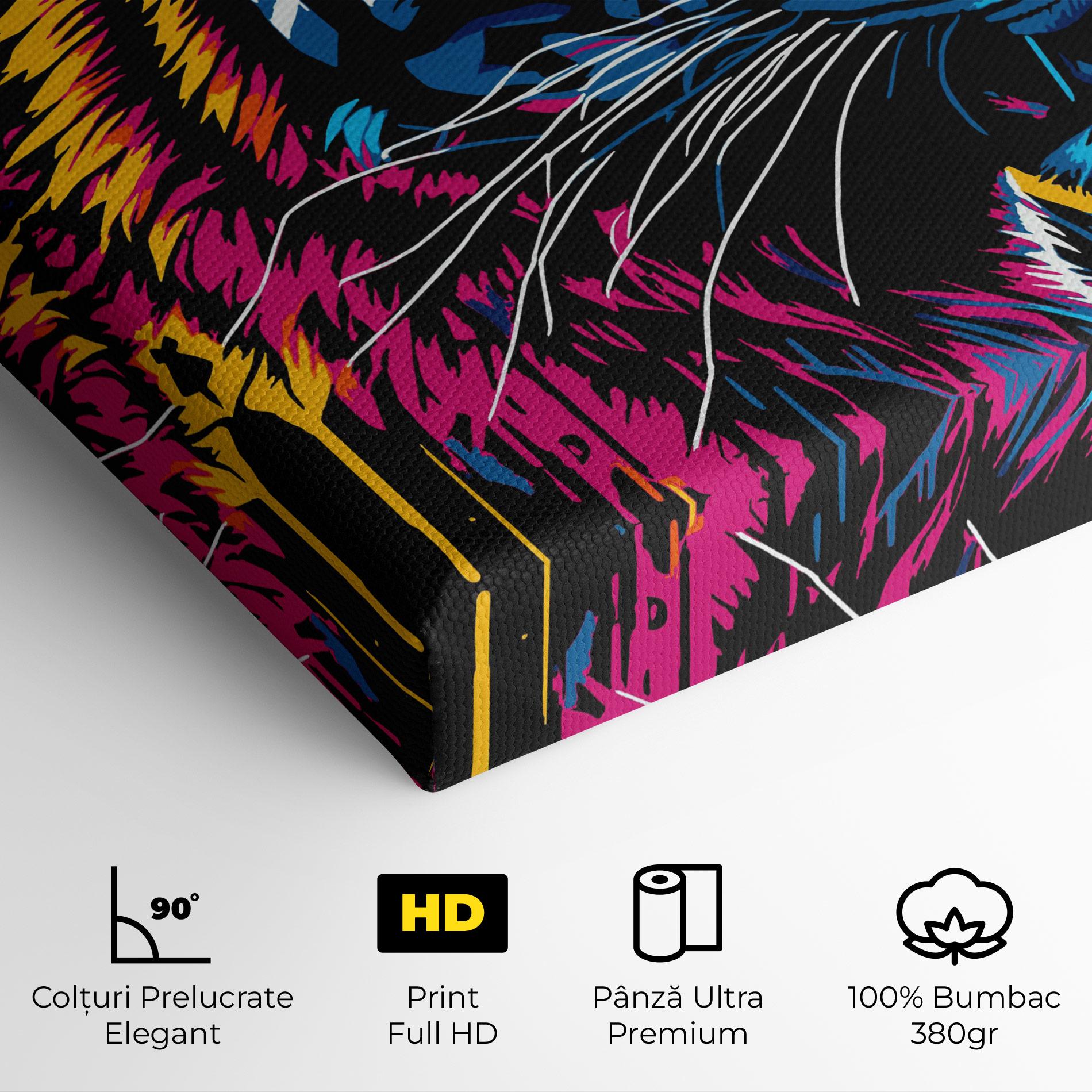 Tablou Canvas Cool Tiger mockup 4