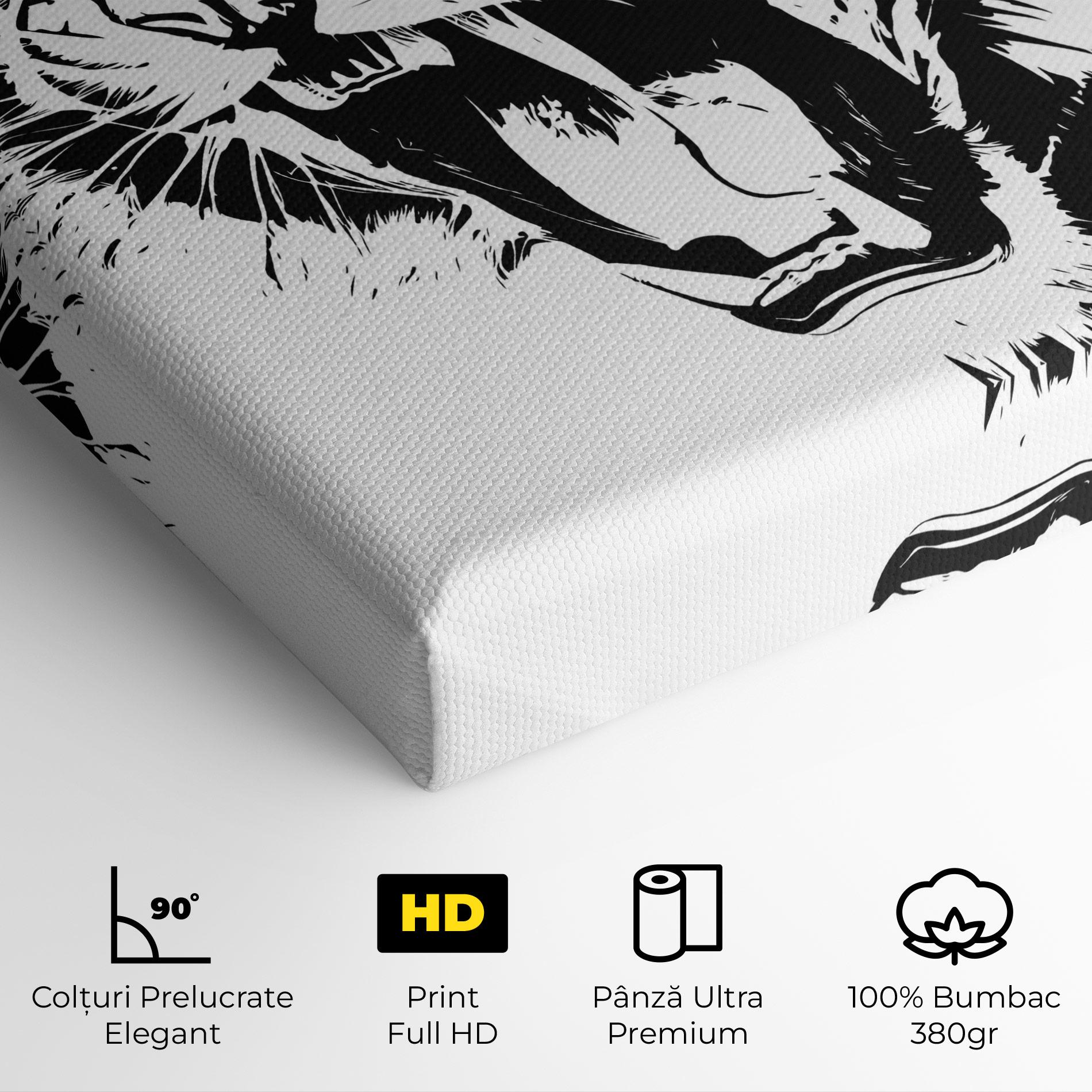 Tablou Canvas Roaring Tiger mockup 4