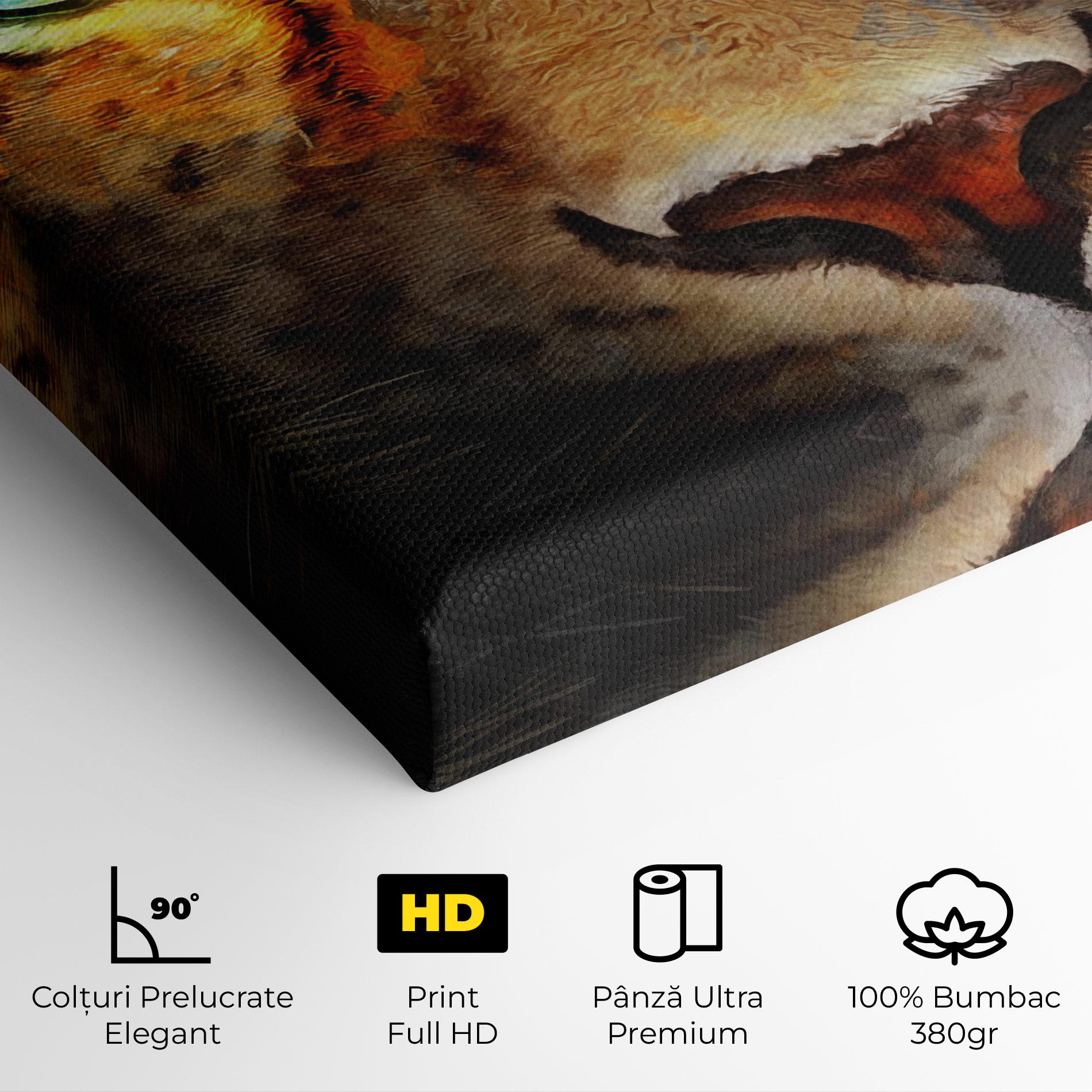 Tablou Canvas Tiger Eyes mockup 4
