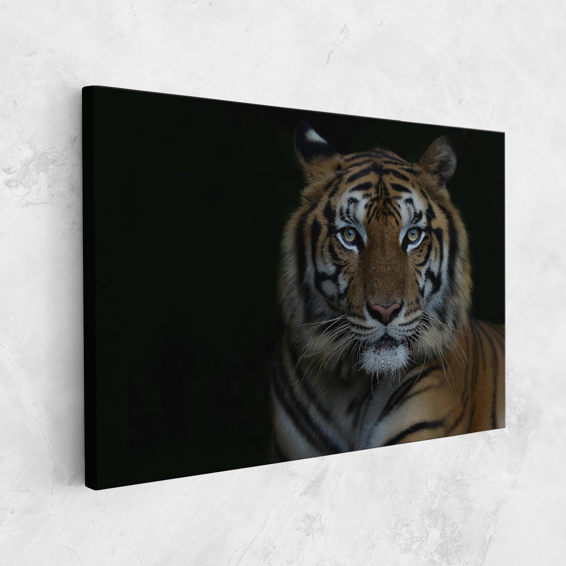 Tablou Canvas Close Up Tiger mockup 1
